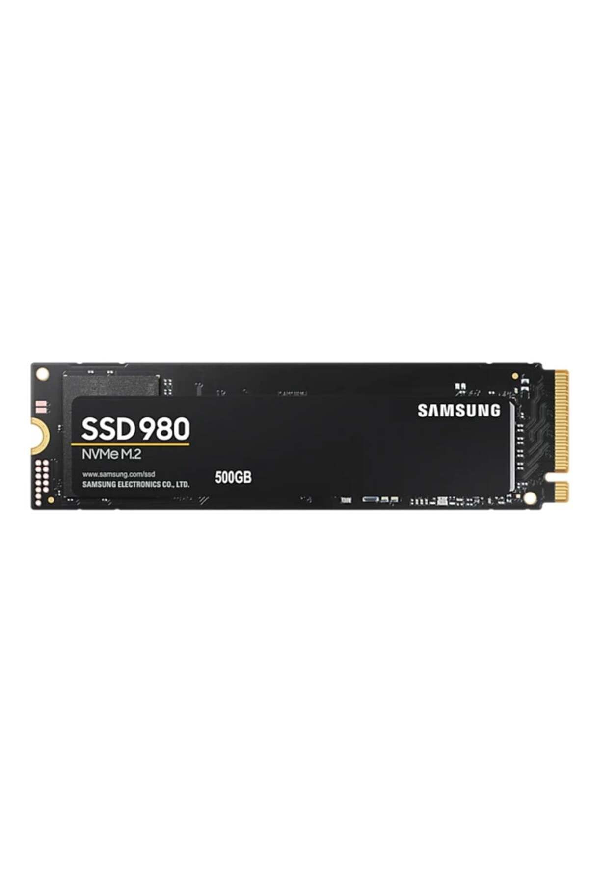 Samsung 500GB SAMSUNG 980 3100/2600MB/s M.2 NVMe MZ-V8V500BW (Resmi Distribütör Garantili)