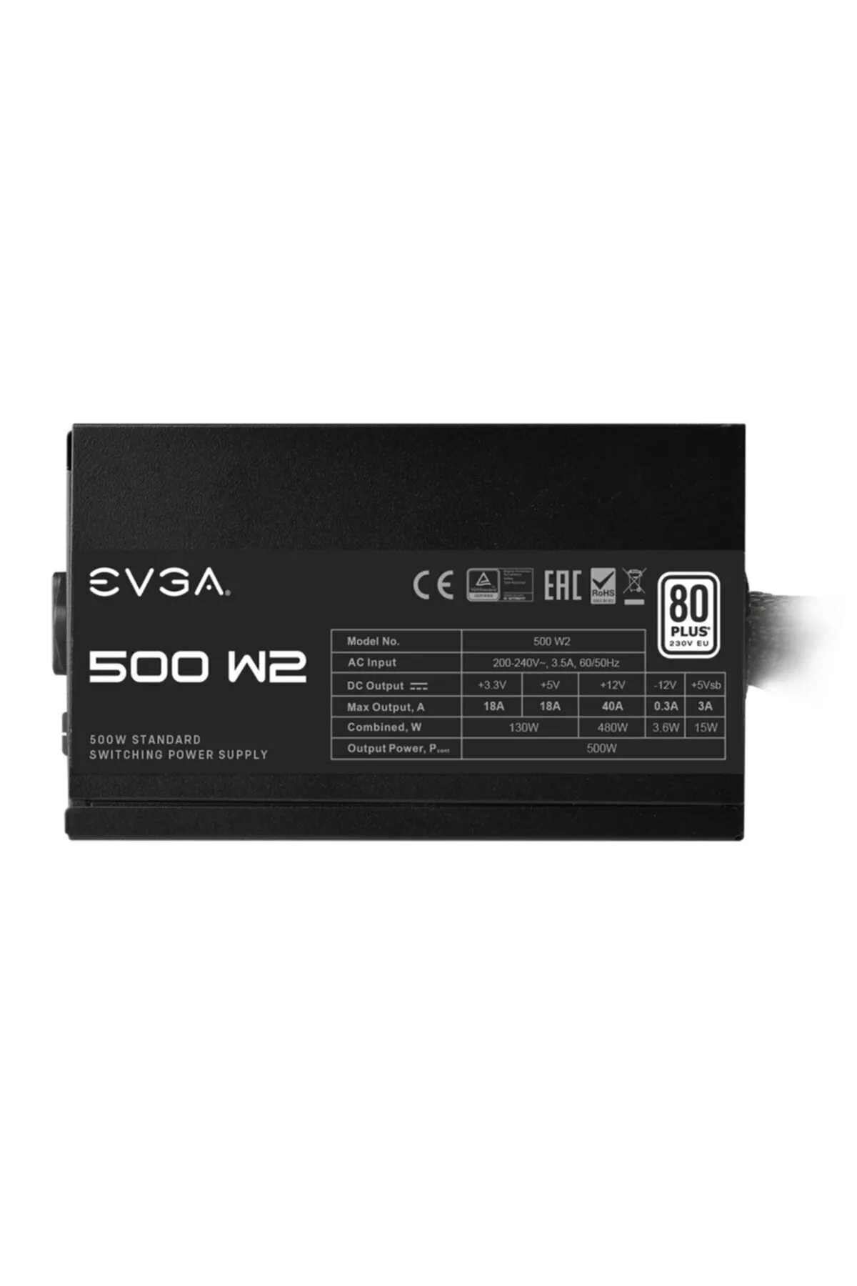 Evga 500w 80+ Whıte 100-w2-0500-k2 Psu