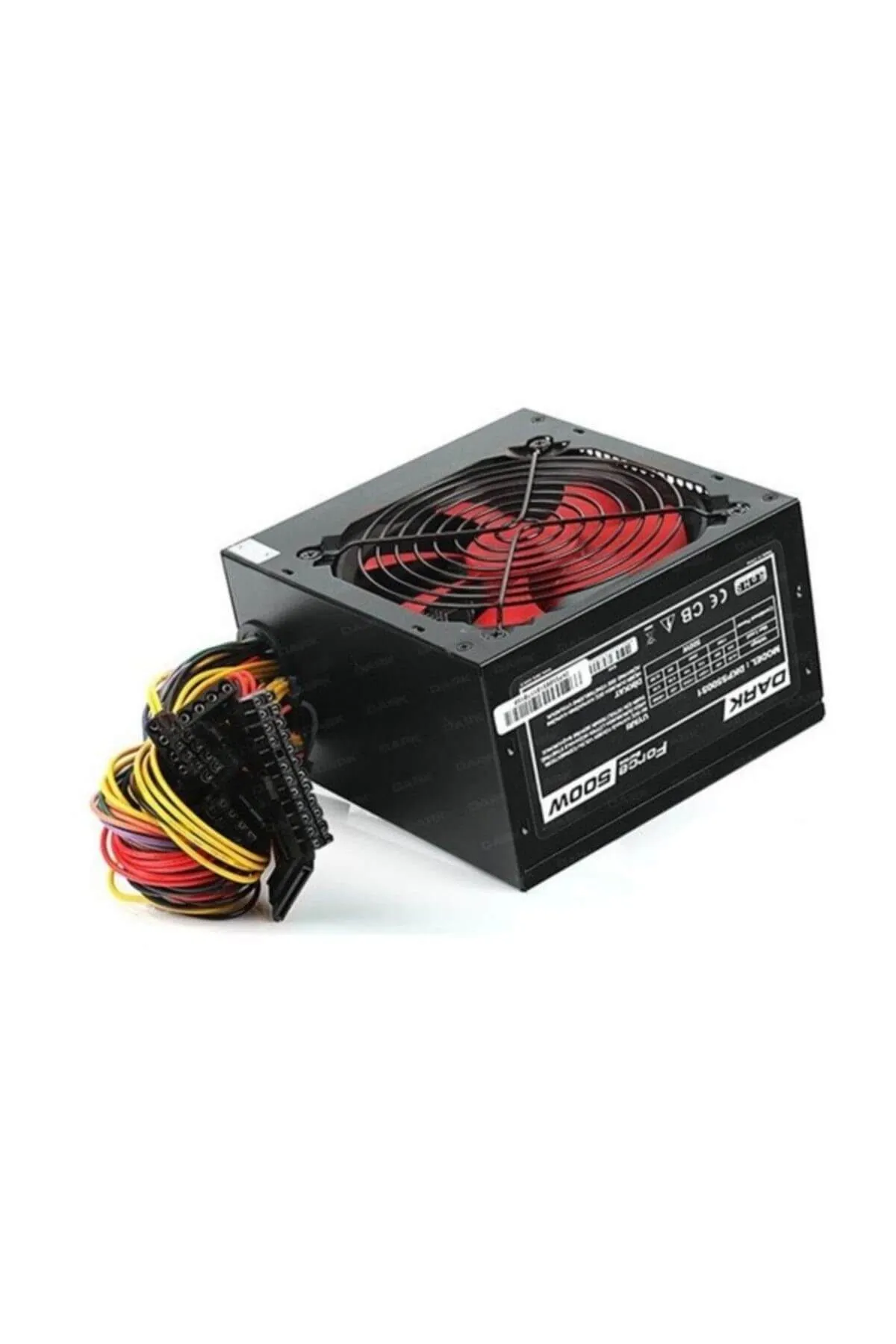 Dark 500W Force 500 12cm Fanlı 3xSATA 3xIDE Atx Güç Kaynağı DKPS500C1