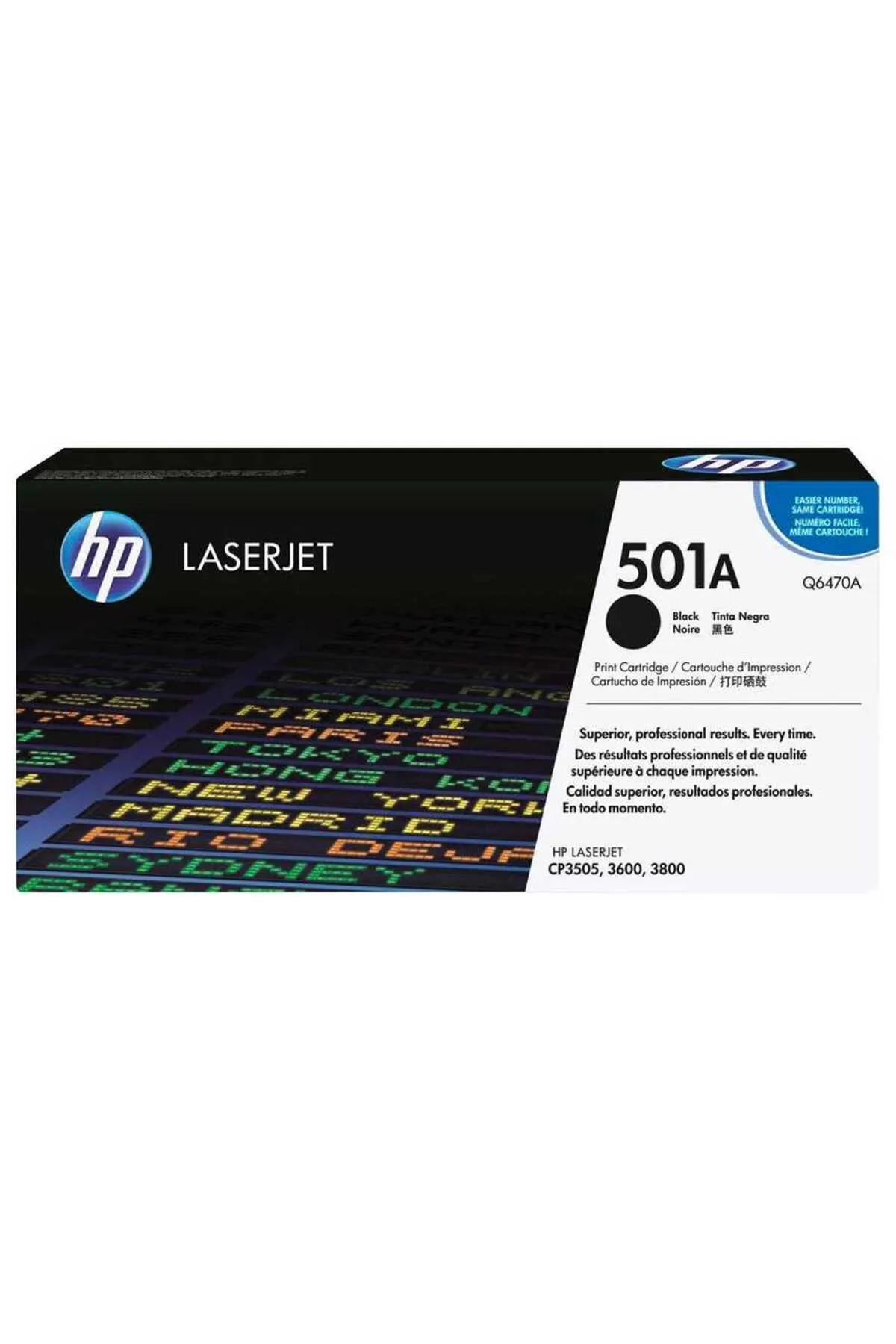 HP 501a - Q6470a - Siyah Toner(502A)