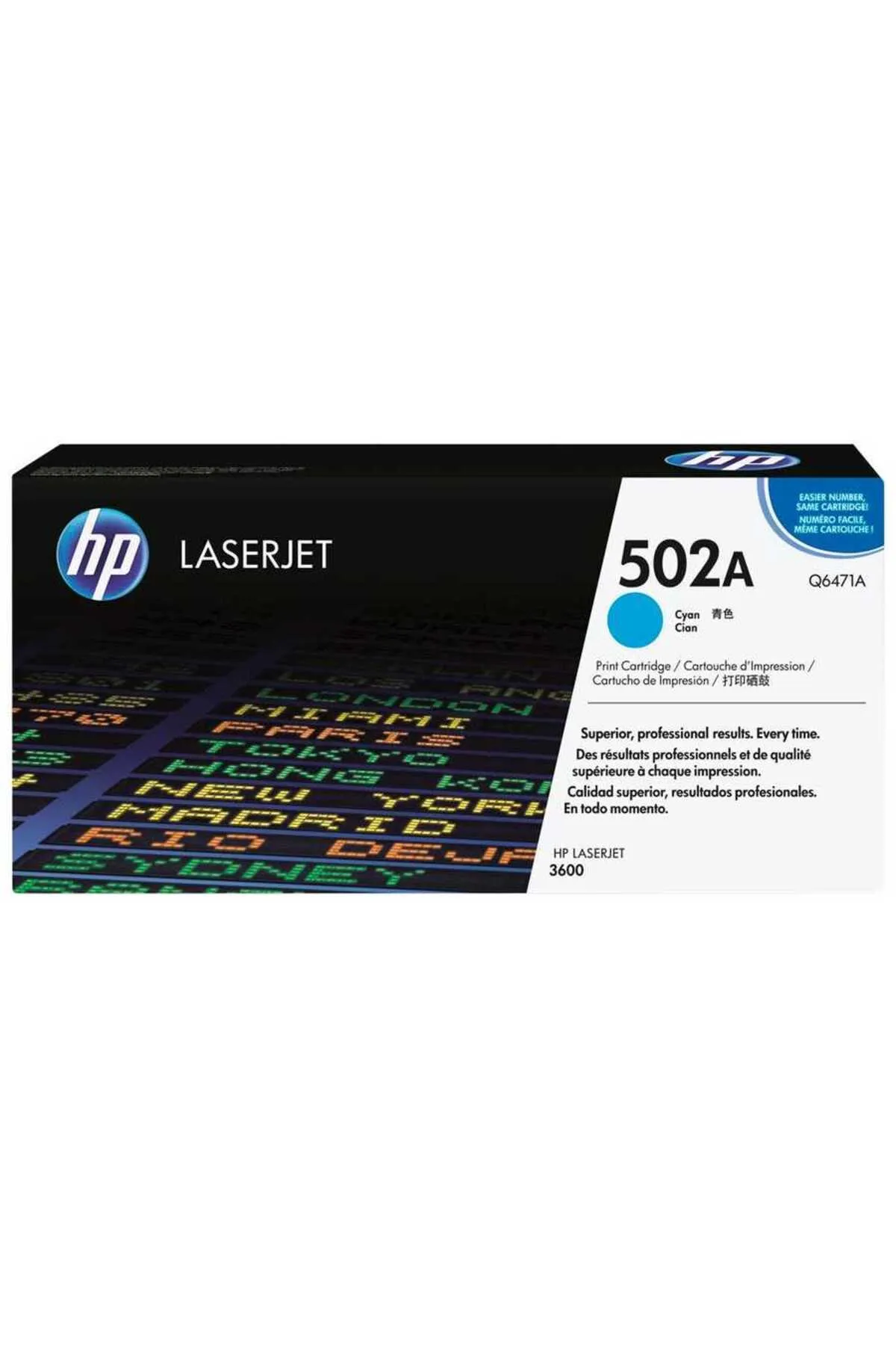 HP 502A - Q6471A - MAVİ TONER