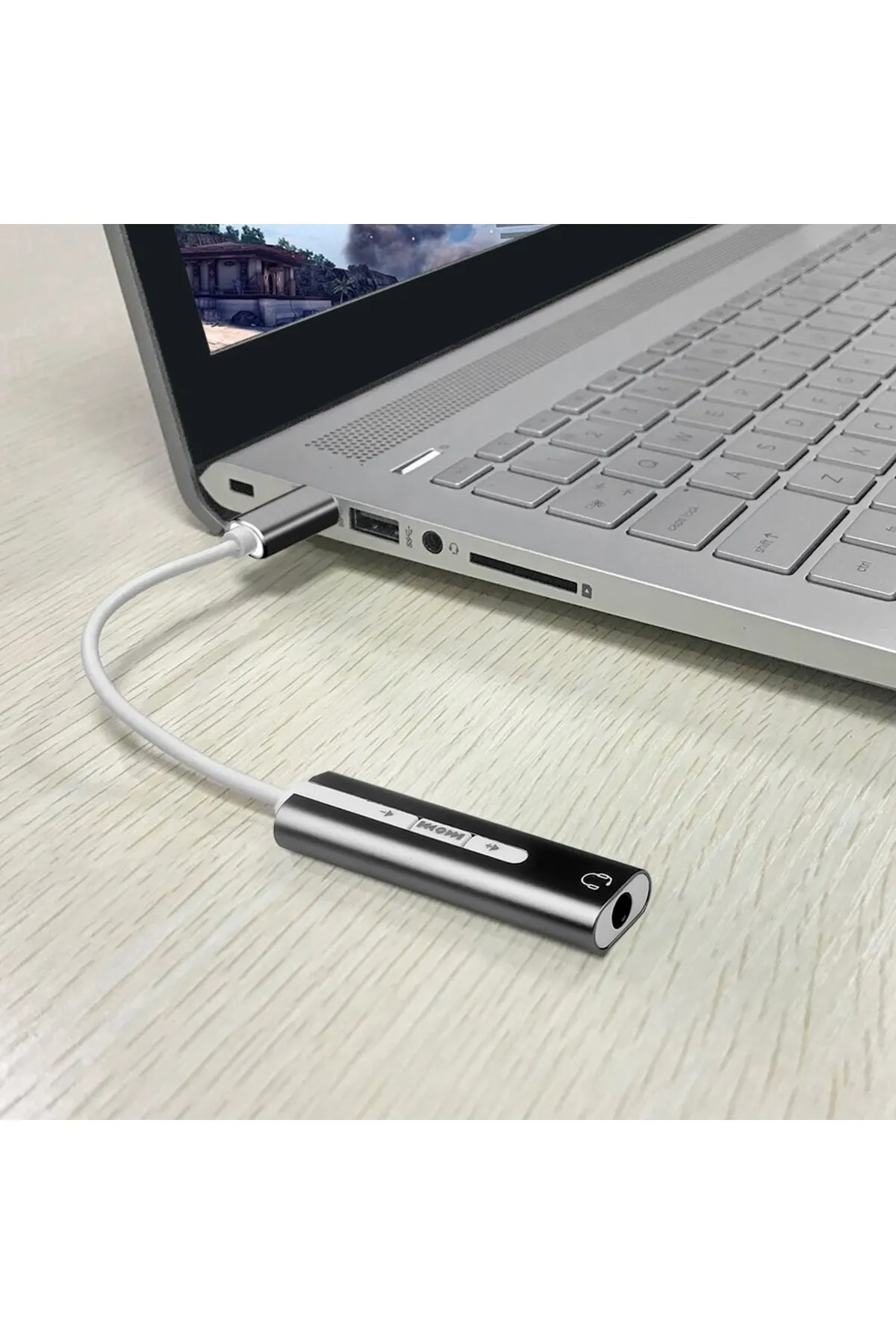 Alfais 5073 7.1 Type C Usb Harici Ses Kartı 3.5mm Çevirici