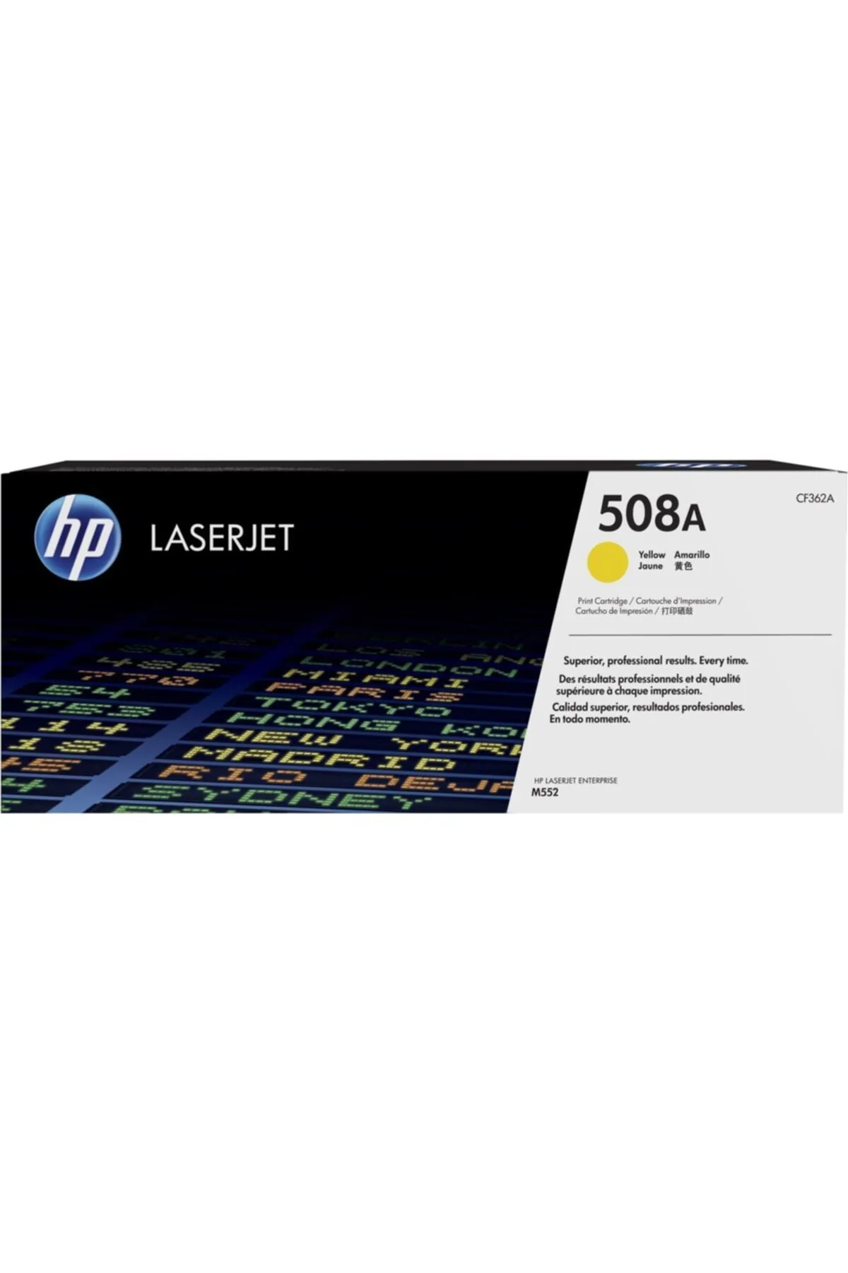 HP 508a Yellow Sarı 5.000 Sayfa Toner Cf362a