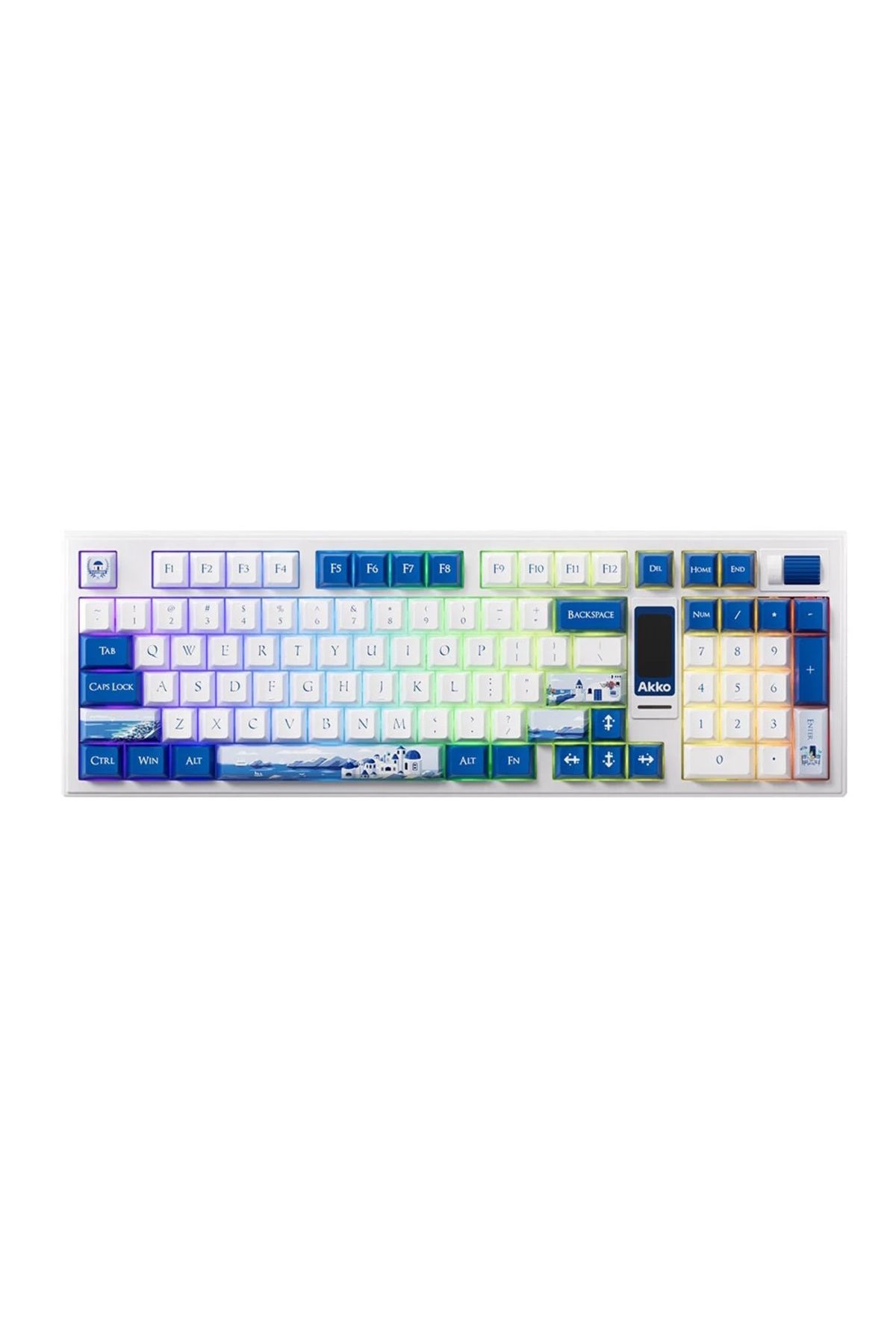 AKKO 5098B Plus Santorini RGB Kablosuz Hotswap Mekanik Gaming Klavye