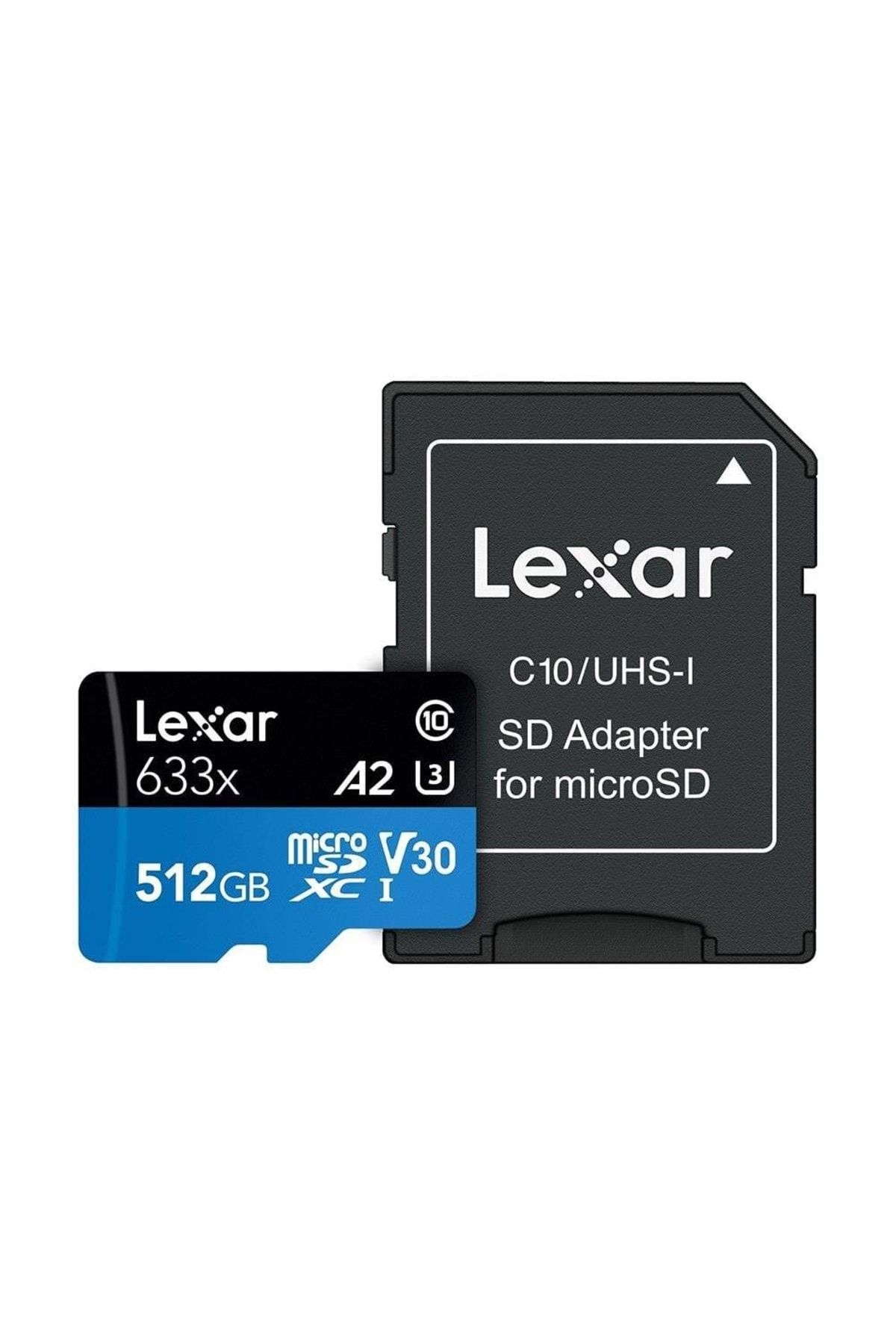 Lexar 512 Gb 633x U3 100mb/s Micro Sdhc Hafıza Kartı Lx512gb633x