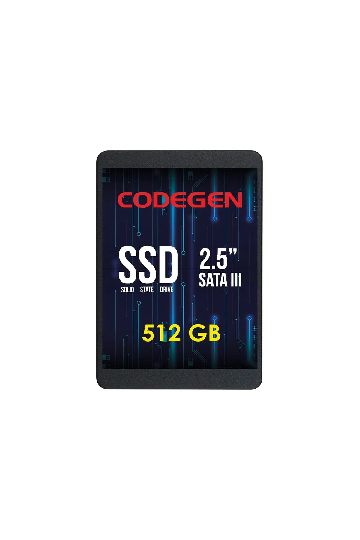 Codegen 512gb Cdg-512gb-ssd25 560- 500mb/s Ssd Sata-3 Disk