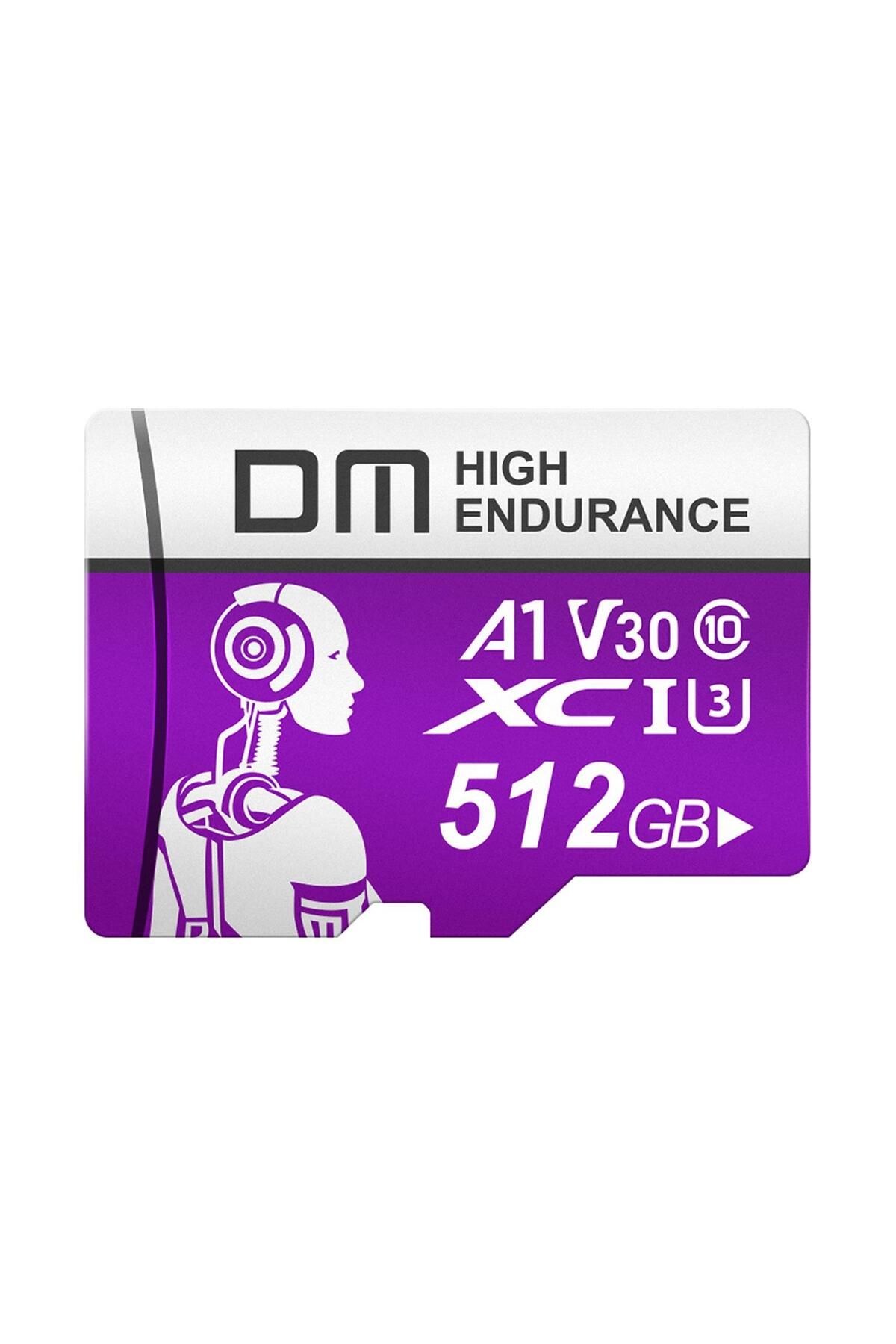 DM 512gb Class 10 A1 V30 95mb/s Micro Sd Hafıza Kartı