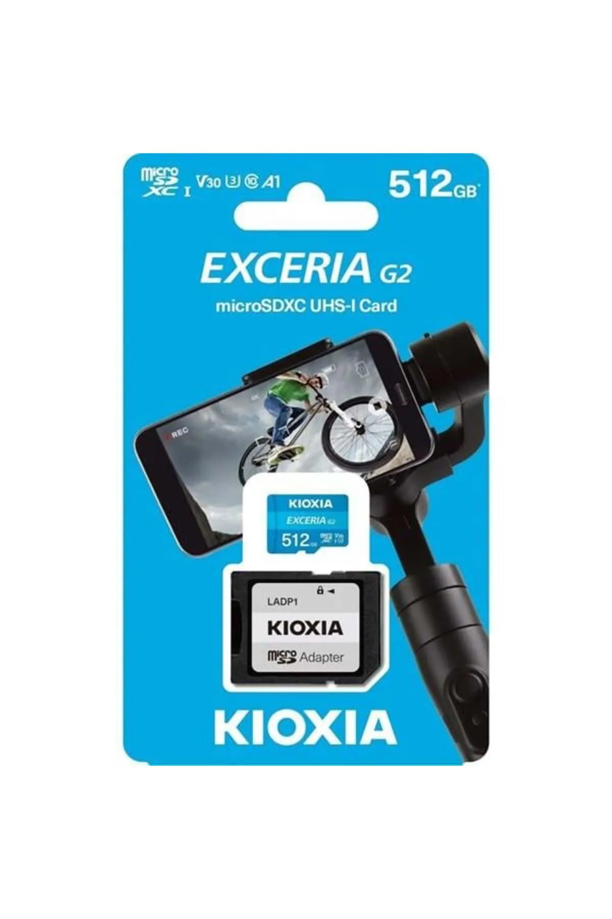 Kioxia 512gb Excerıa G2 Lmex2l512gg2 4k Mıcro-sd Hafıza Kartı