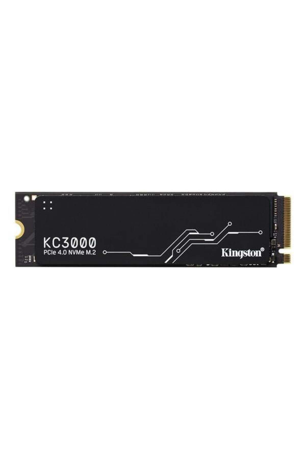 Kingston 512gb Kc3000 Nvme Gen4 Skc3000s-512g Pcıe Nvme M.2 Ssd Disk