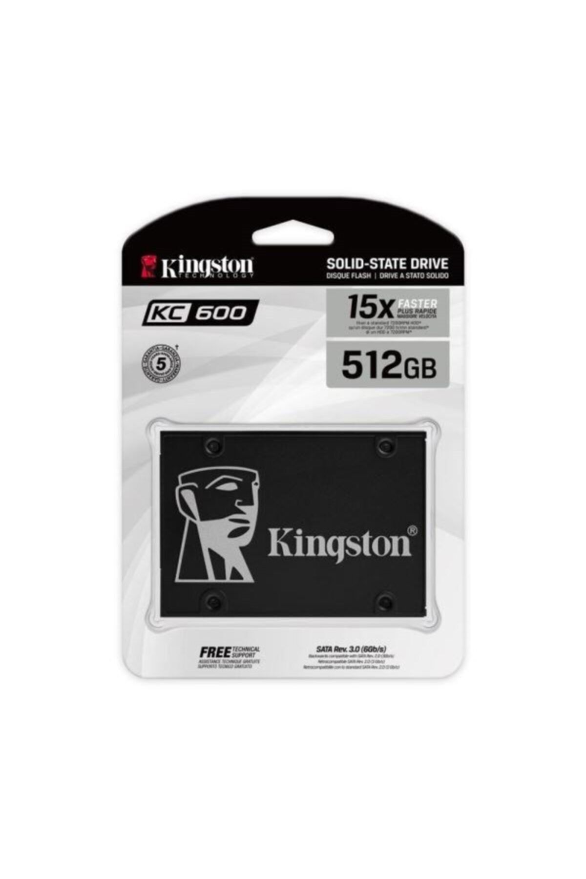 Kingston 512gb Kc600 550/520mb Skc600/512g