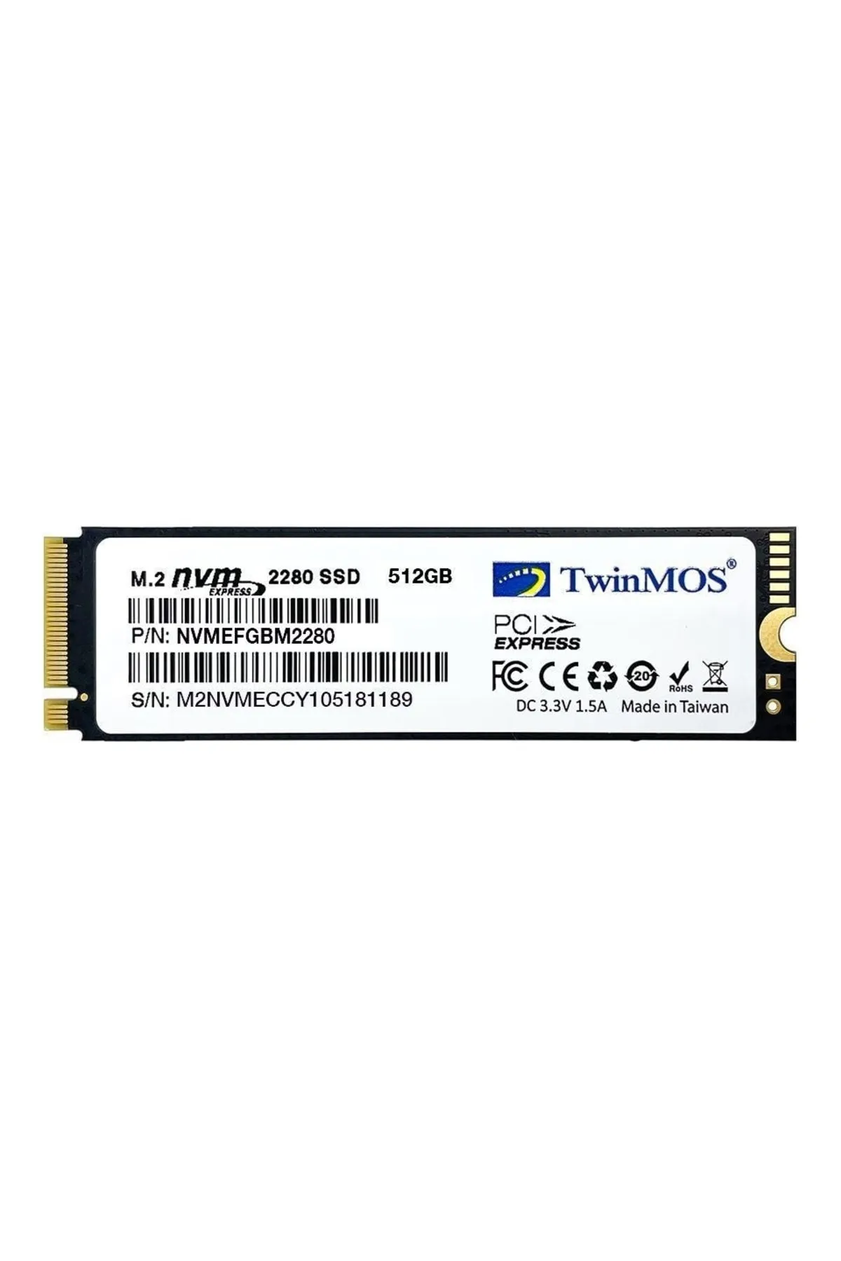 Genel Markalar 512gb M.2 Pcıe Nvme (2455mb-1832mb/s) Nvmefgbm2280 Ssd Disk