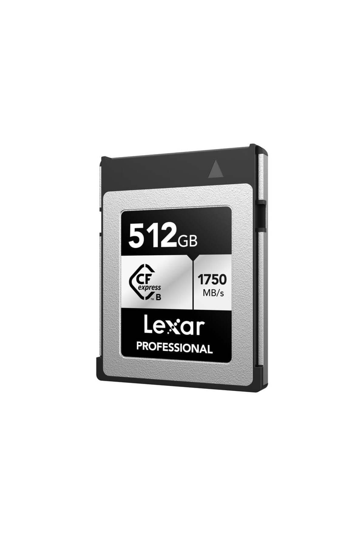 Lexar 512GB Professional CFexpress Type B Card Silver Series  LCXEXSL512G-RNENG