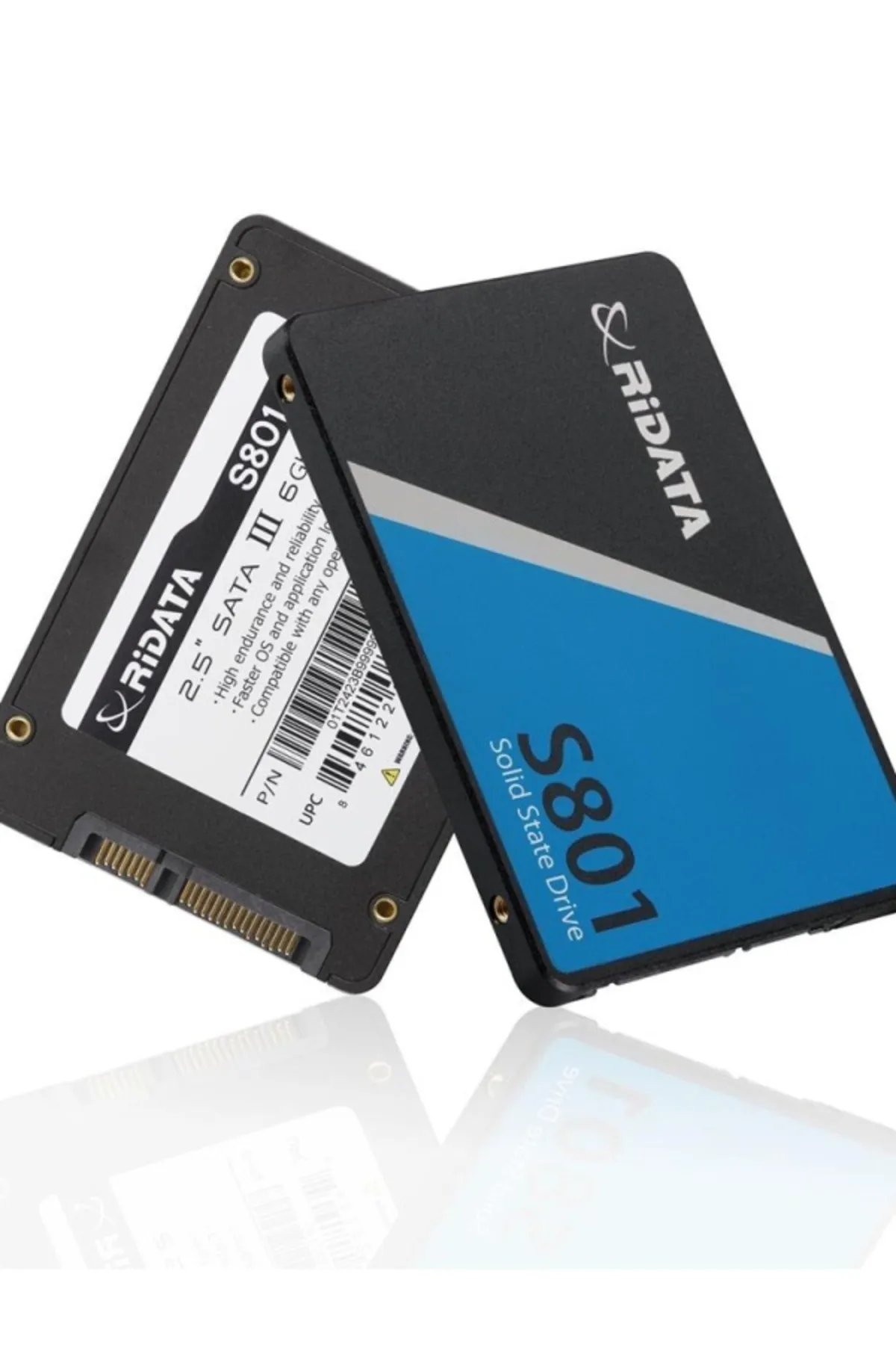 ridata 512gb Sata Iıı (6GB-S) S801 Read Up 520mb-s Ssd Harddisk