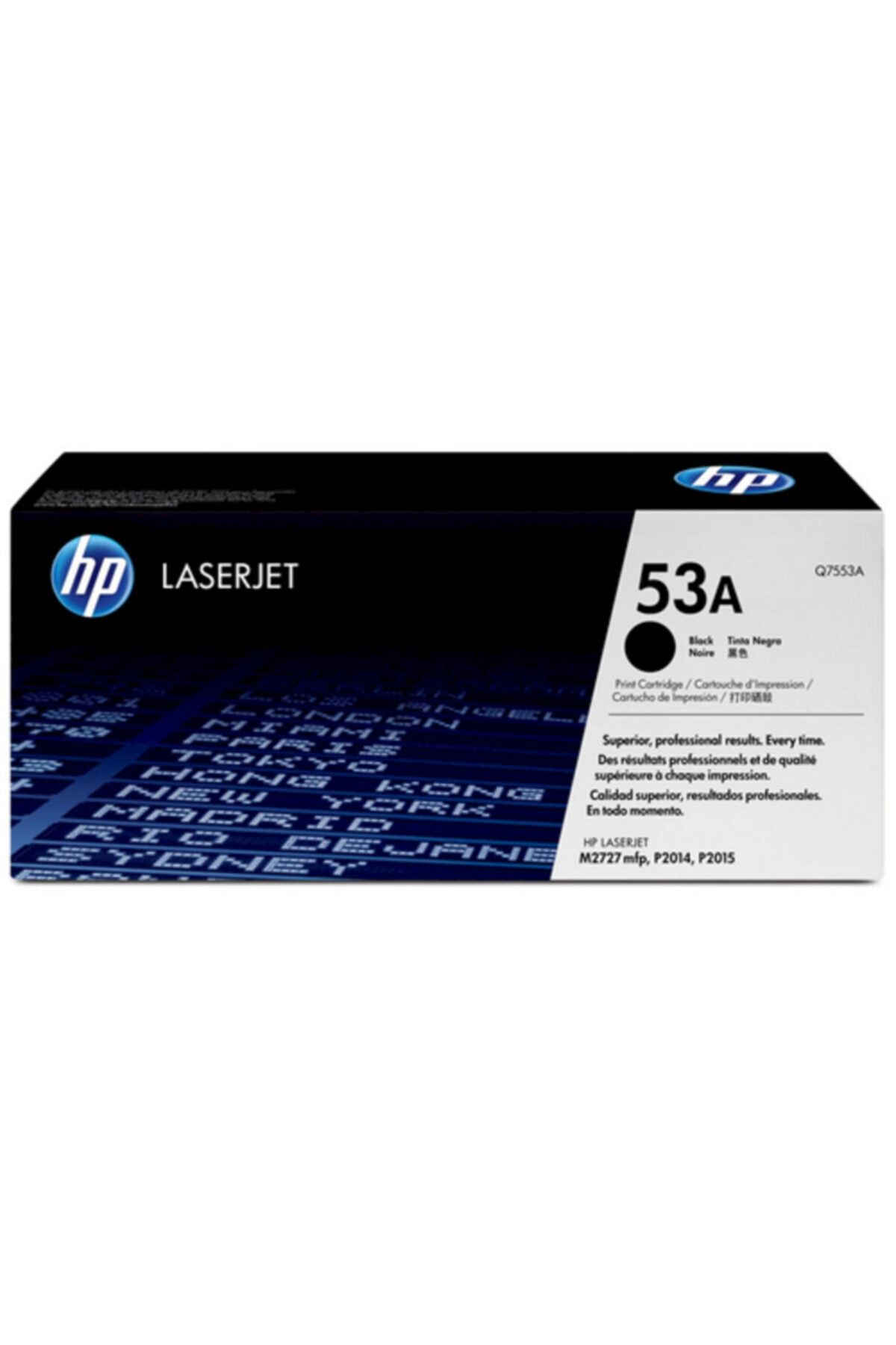 HP 53A Black Siyah 3.000 Sayfa Toner Q7553A