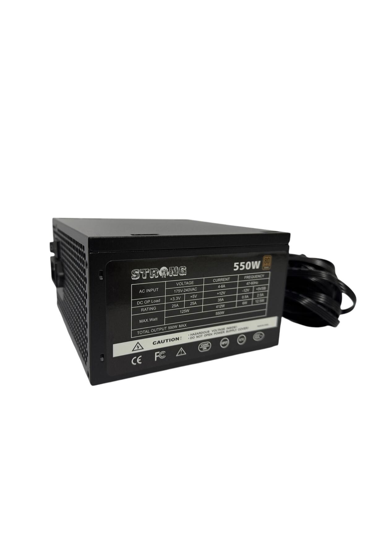 Strong 550W 80+ Bronze Apfc Power Supply Güç Kaynağı