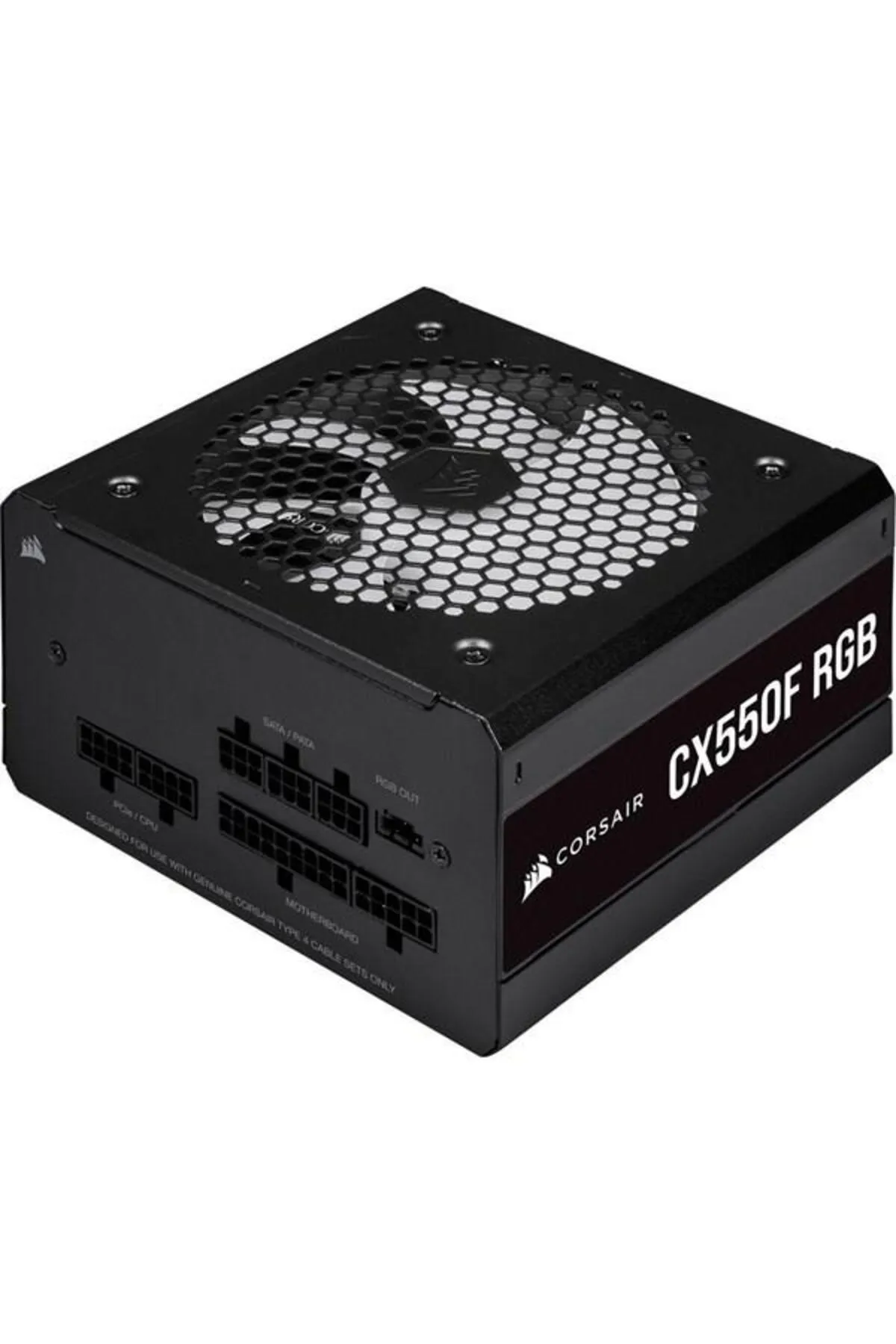 Corsair 550w 80 Bronze Cx550f Cp-9020216-eu Rgb Tam Modüler Power Supply