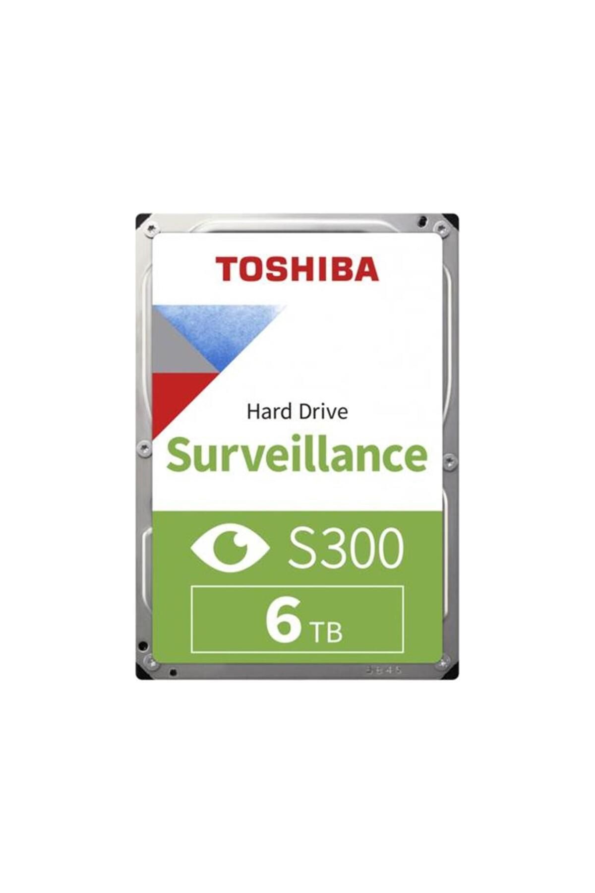 Toshiba 6 Tb 3.5 S300 5400rpm 256mb Sata3 Güvenlik 7-24 Harddisk