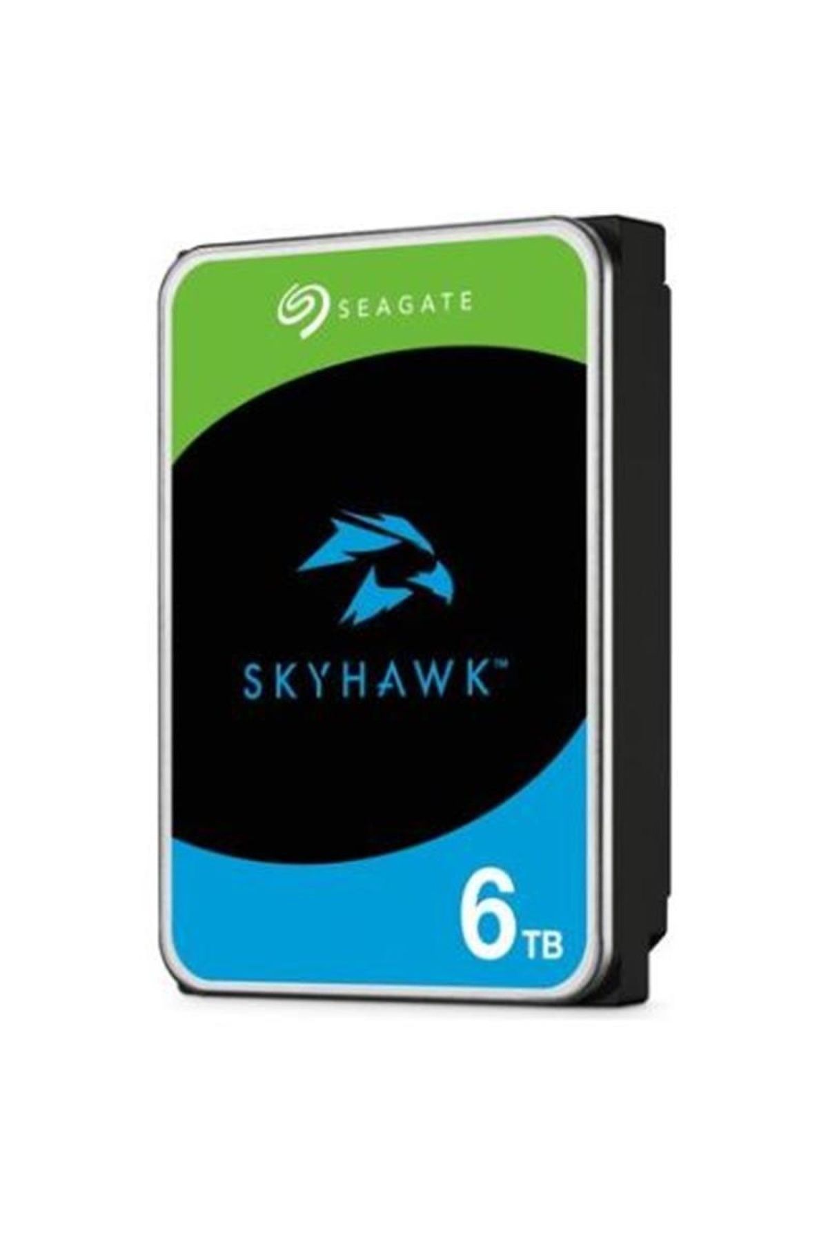 Seagate 6 Tb 3.5 Seagate Skyhawk Sata3 5400RPM 256MB 7/24 Guvenlık (Resmı Dıst Garantılı)