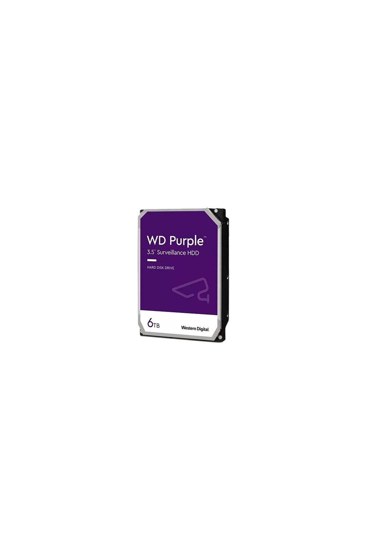 WD 6 TB WD 3.5 PURPLE SATA3 5700RPM 256MB 7/24 GUVENLIK WD63PURZ (3 YIL RESMI DIST GARANTILI)