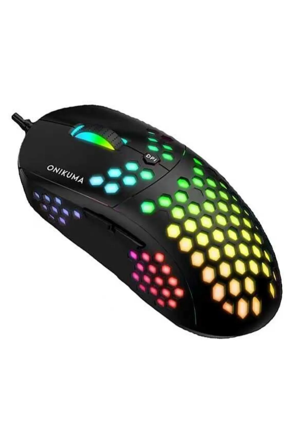 Genel Markalar 6 Tuşlu 6400 Dpi Rgb Ergonomik Profesyonel Makrolu Gaming Oyuncu Mouse Onikuma Cw903