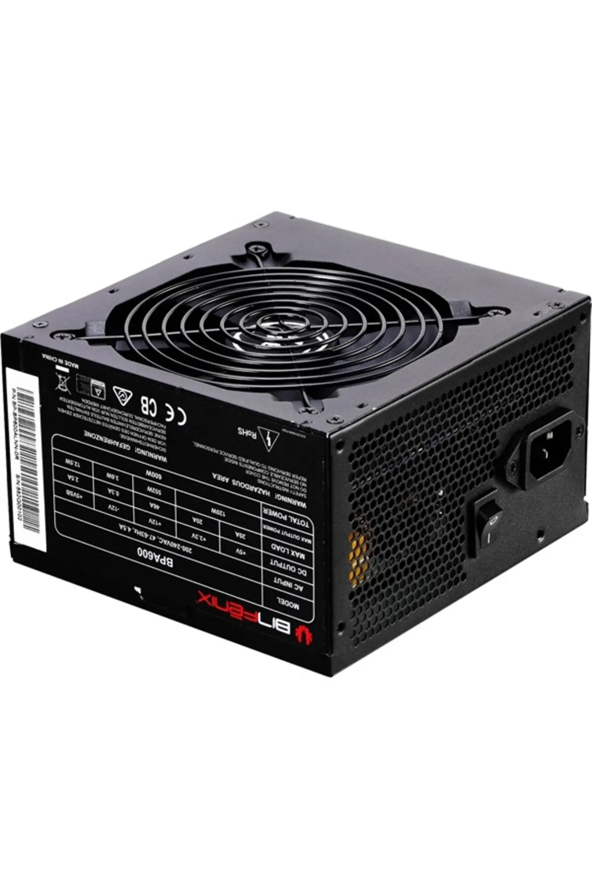 Genel Markalar 600W 80+ BP-BP600ALNN-9R 12cm Fanlı Power Supply