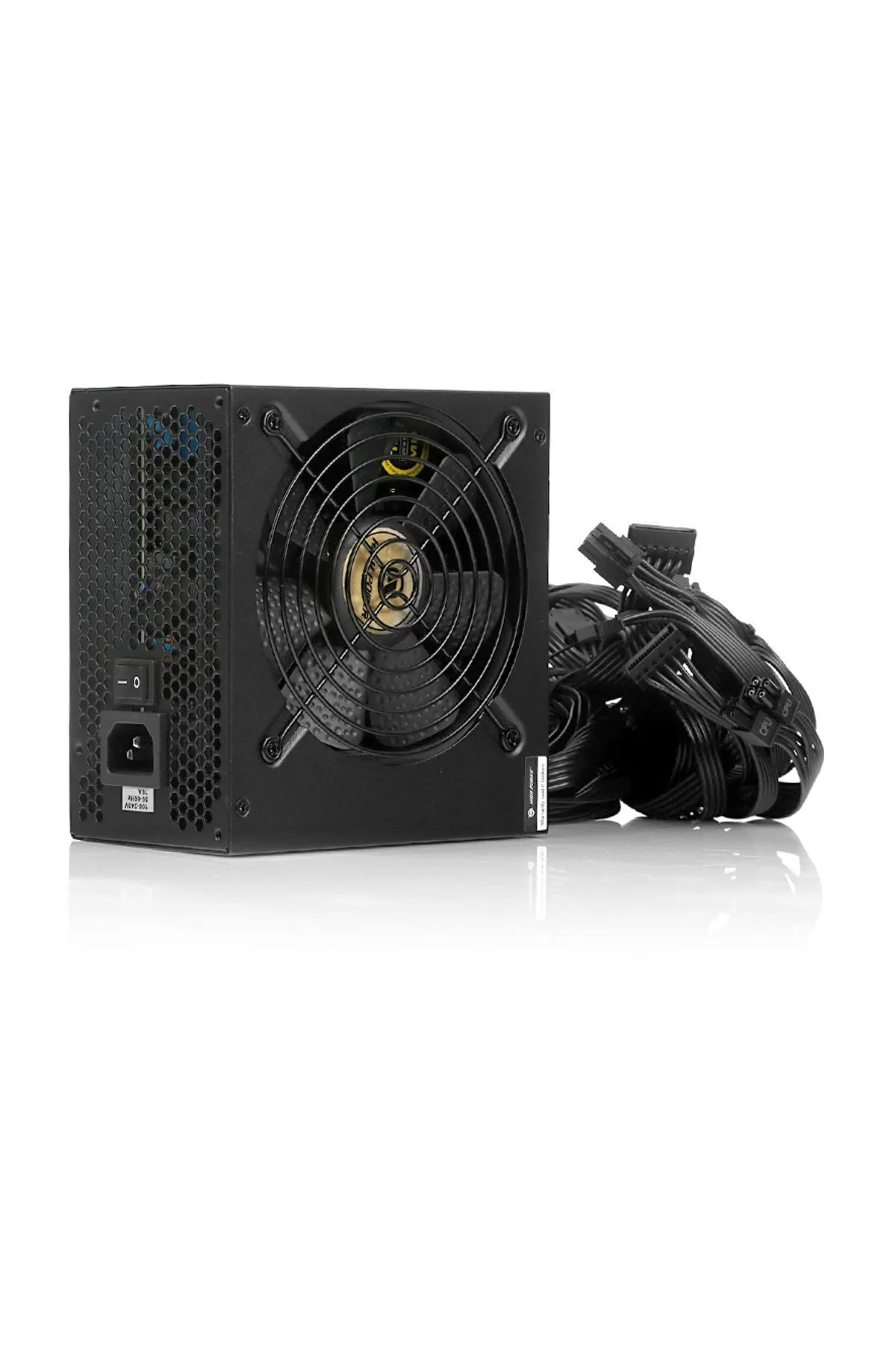 High Power 600W 80+ GOLD Performance GD Aktif PFC Güç Kaynağı (HP1-J600GD-F12S)