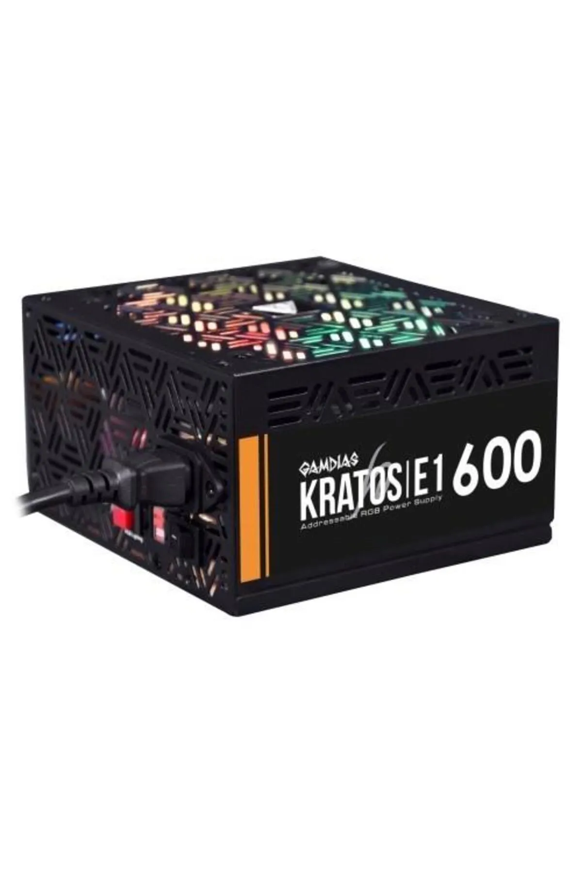 Gamdias 600w Kratos E1-600 Rgb Power Supply