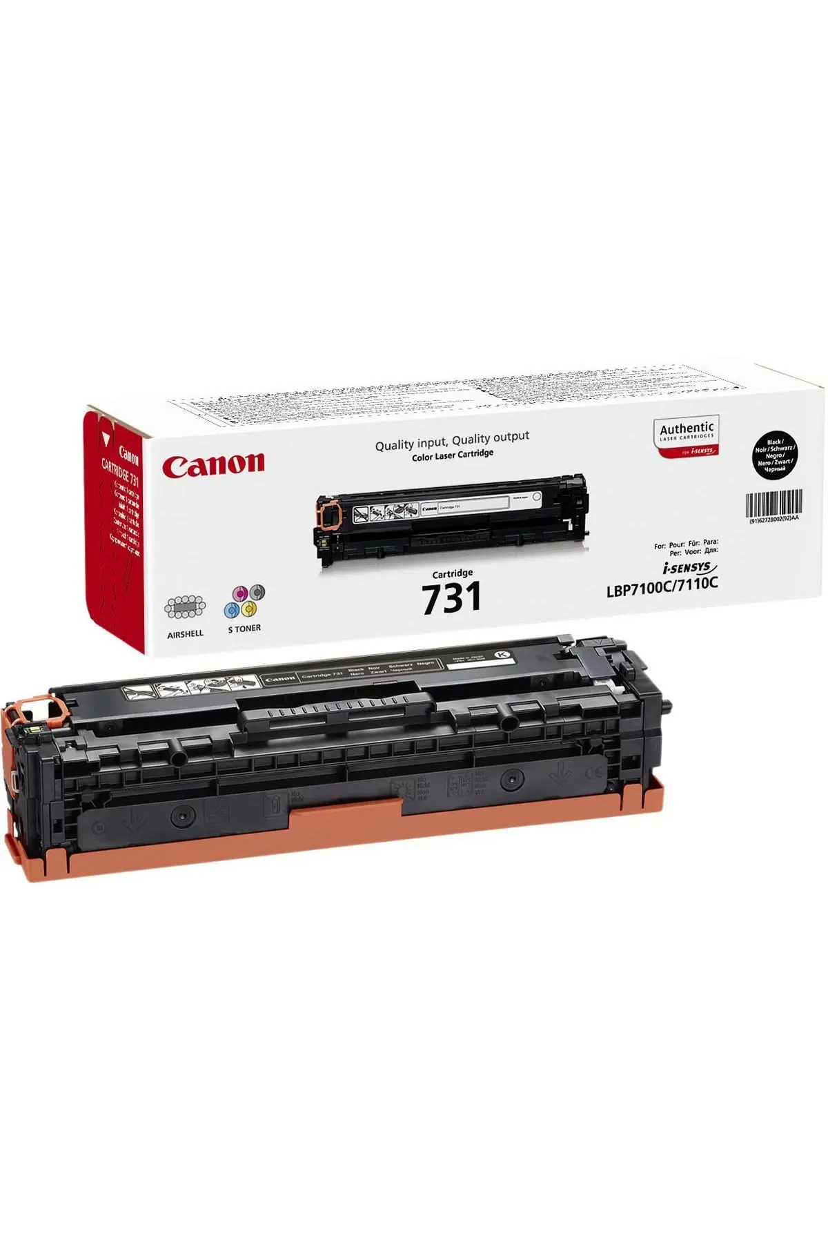 Canon 6271b002 Crg-731c Lazer Mavı Toner 1.500 Sayfa