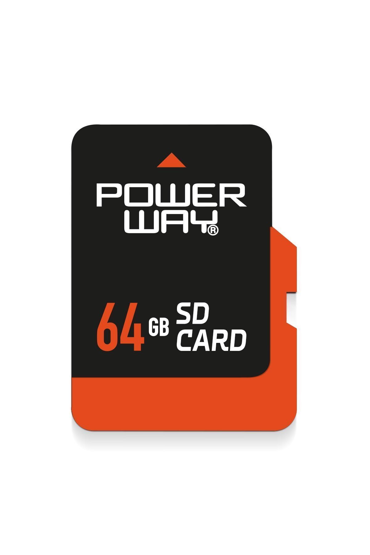 Powerway 64 Gb Hafıza Kartı Adaptör Dahil