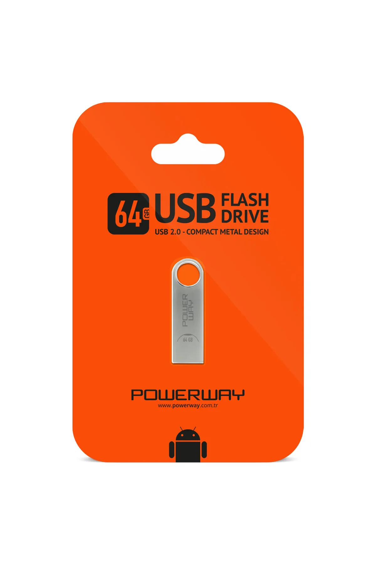 Genel Markalar 64 Gb Metal Usb 2.0 Flash Bellek