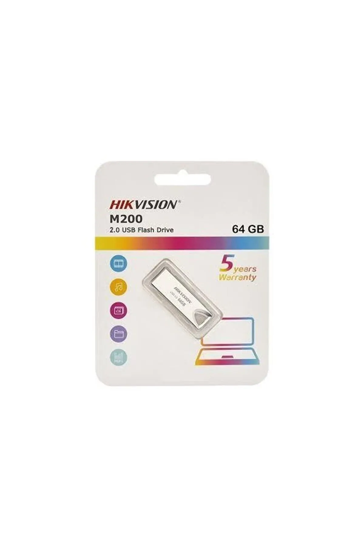 Hikvision 64 Gb Usb 2.0 Metal Flash Bellek 64 Gb