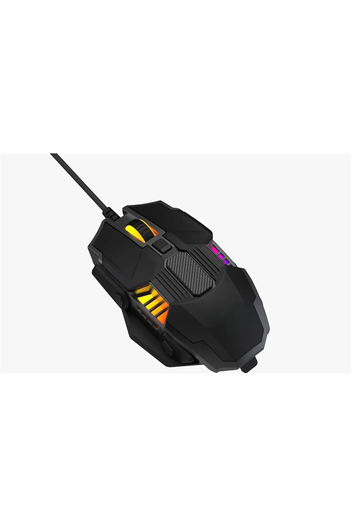 MATECHNO 6400 Dpi 6 Buton Rgb Kablolu Mekanik Oyuncu Faresi Gaming Oyuncu Mouse