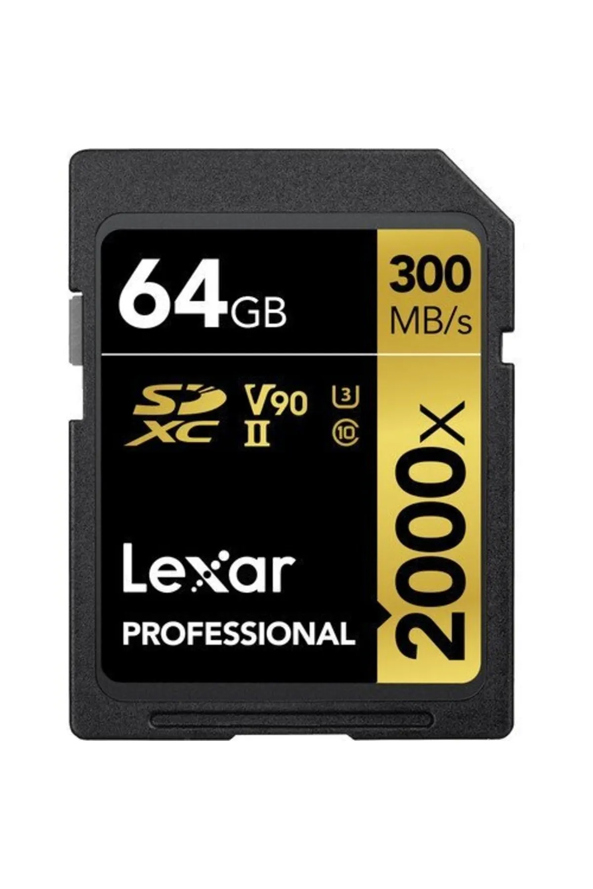 Lexar 64gb 2000x Sd Hafıza Kartı Uhs-ıı C10 V90 4k U3 (300mb/s)