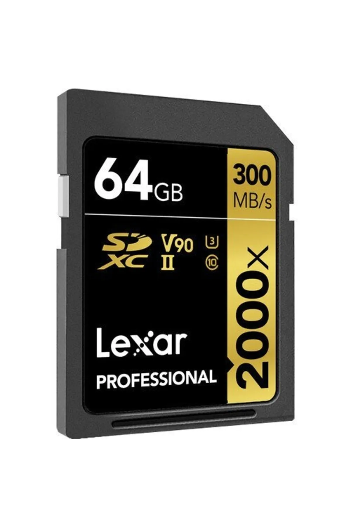 Lexar 64gb 2000x Sd Hafıza Kartı Uhs-ıı C10 V90 4k U3 (300mb/s)