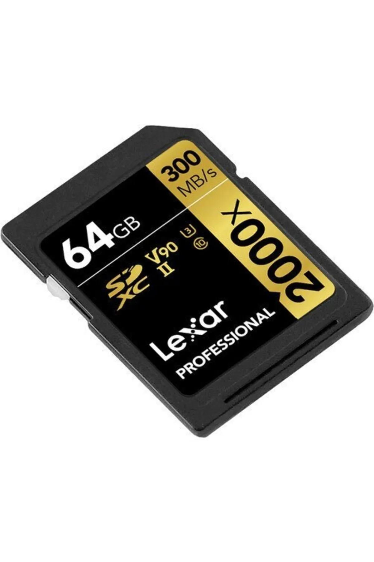 Lexar 64gb 2000x Sd Hafıza Kartı Uhs-ıı C10 V90 4k U3 (300mb/s)