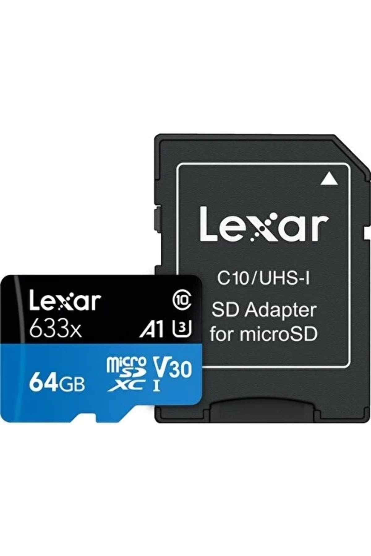 Lexar 64GB 2'li Paket 633X 100MB/s MicroSDXC Hafıza Kartı