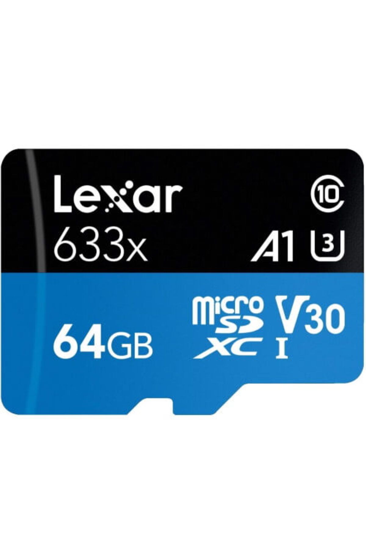 Lexar 64GB 2'li Paket 633X 100MB/s MicroSDXC Hafıza Kartı