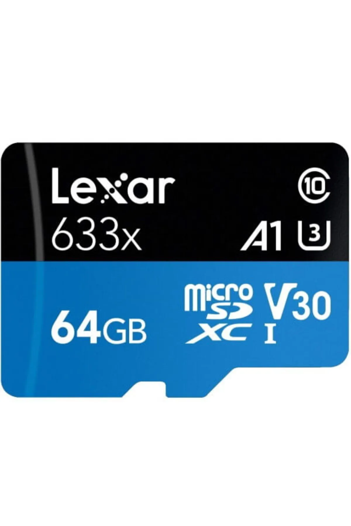 Lexar 64gb 633x 100mb/s Sd Adaptörlü Microsdxc Hafıza Kartı