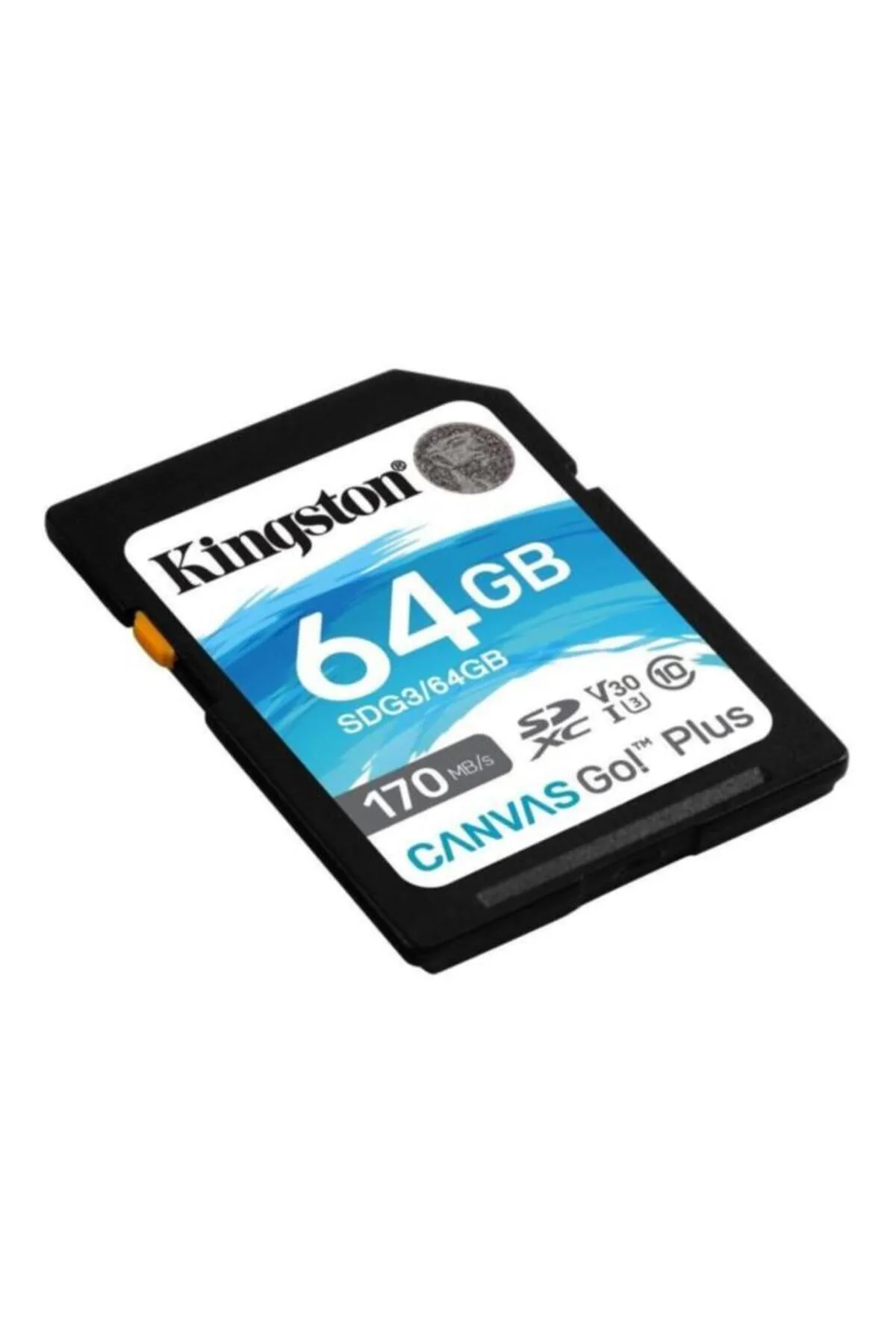 Kingston 64gb Canvas Go Plus Sd Hafıza Kartı Sdg3/64