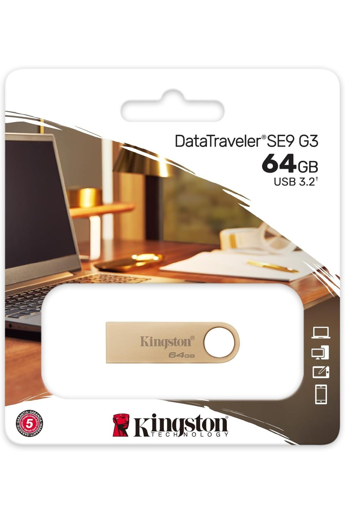 Kingston 64GB DataTraveler USB Bellek