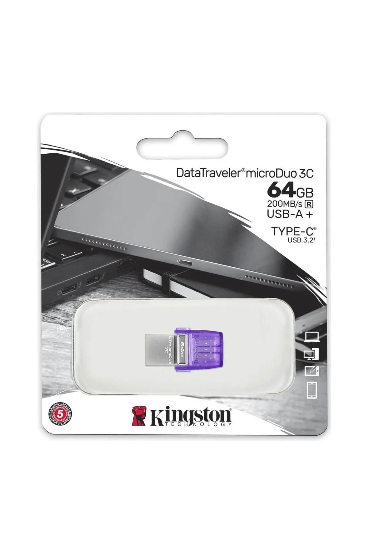 NoHar 64Gb Dtduo 3C Dtduo3Cg3/64Gb Usb Bellek