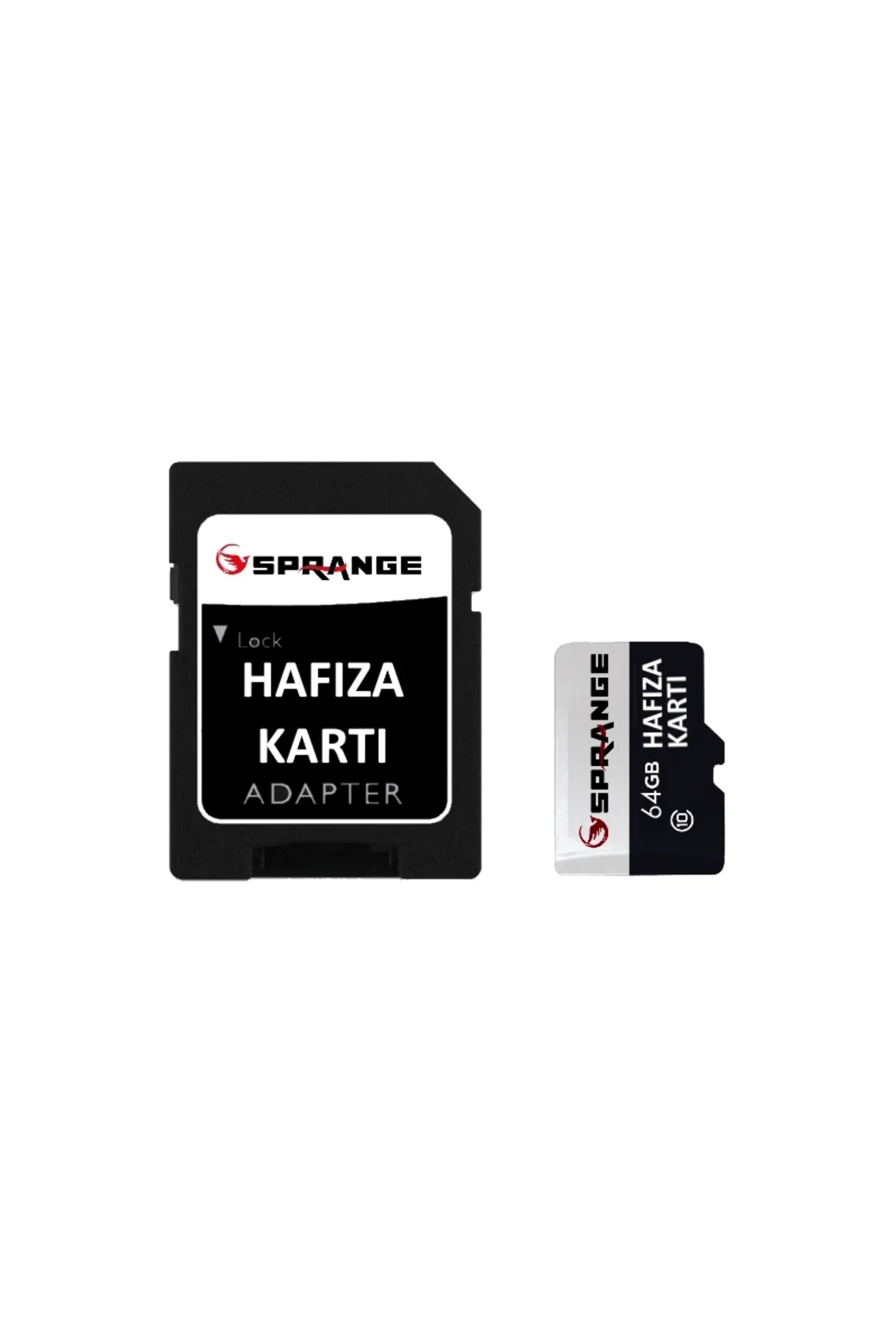 Sprange 64gb Hafıza Kartı 100mb/s Class 10 4k Video Kayıt