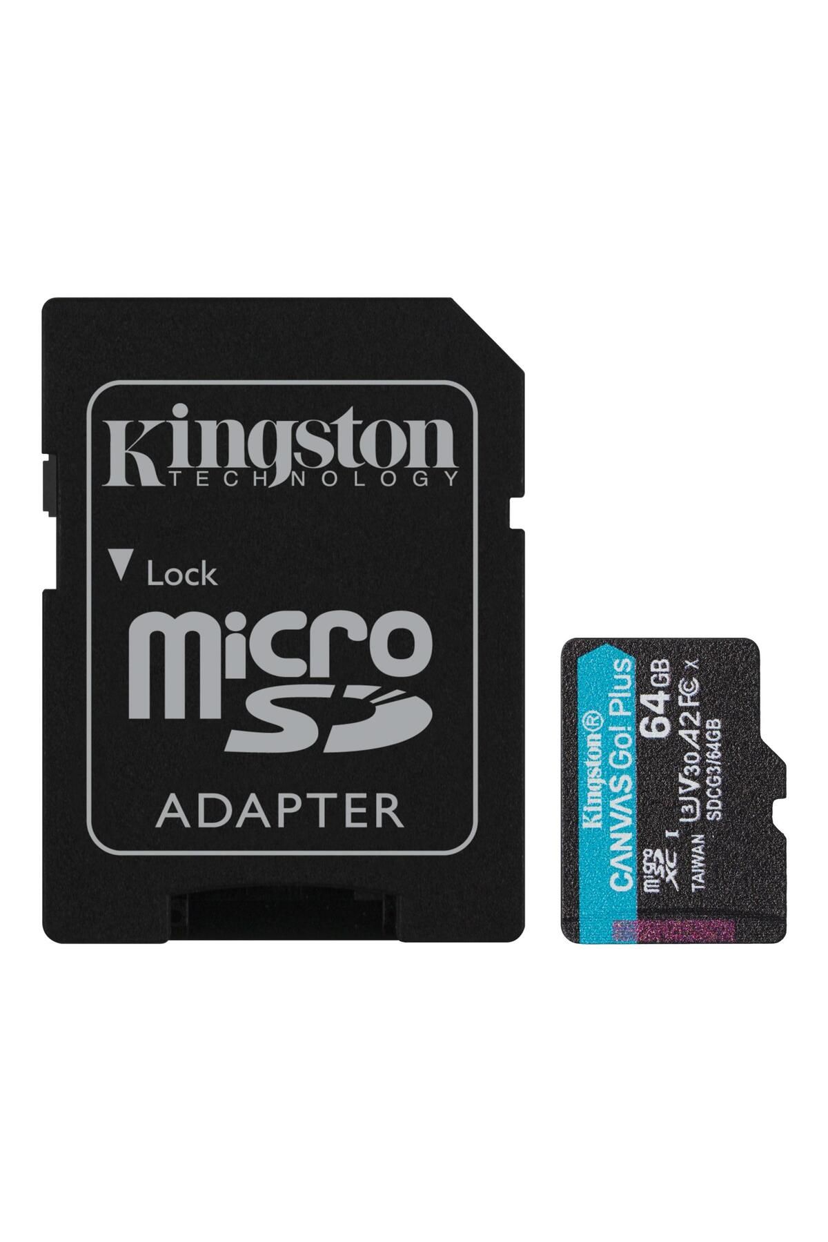 Kingston 64GB MICRO SD CANAS GO KINGSTON SDCG3/64GB 170/70MB/s