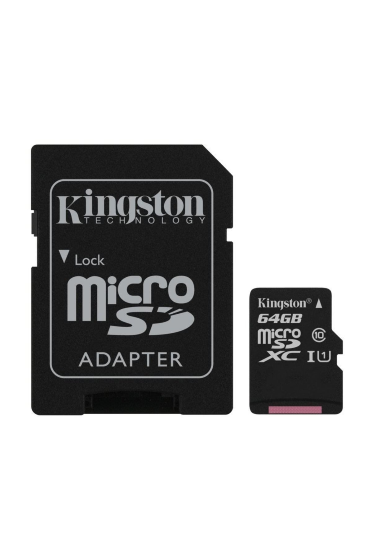 Kingston 64GB Micro SD Hafıza Kartı C10 80MB/s SDCS/64GB