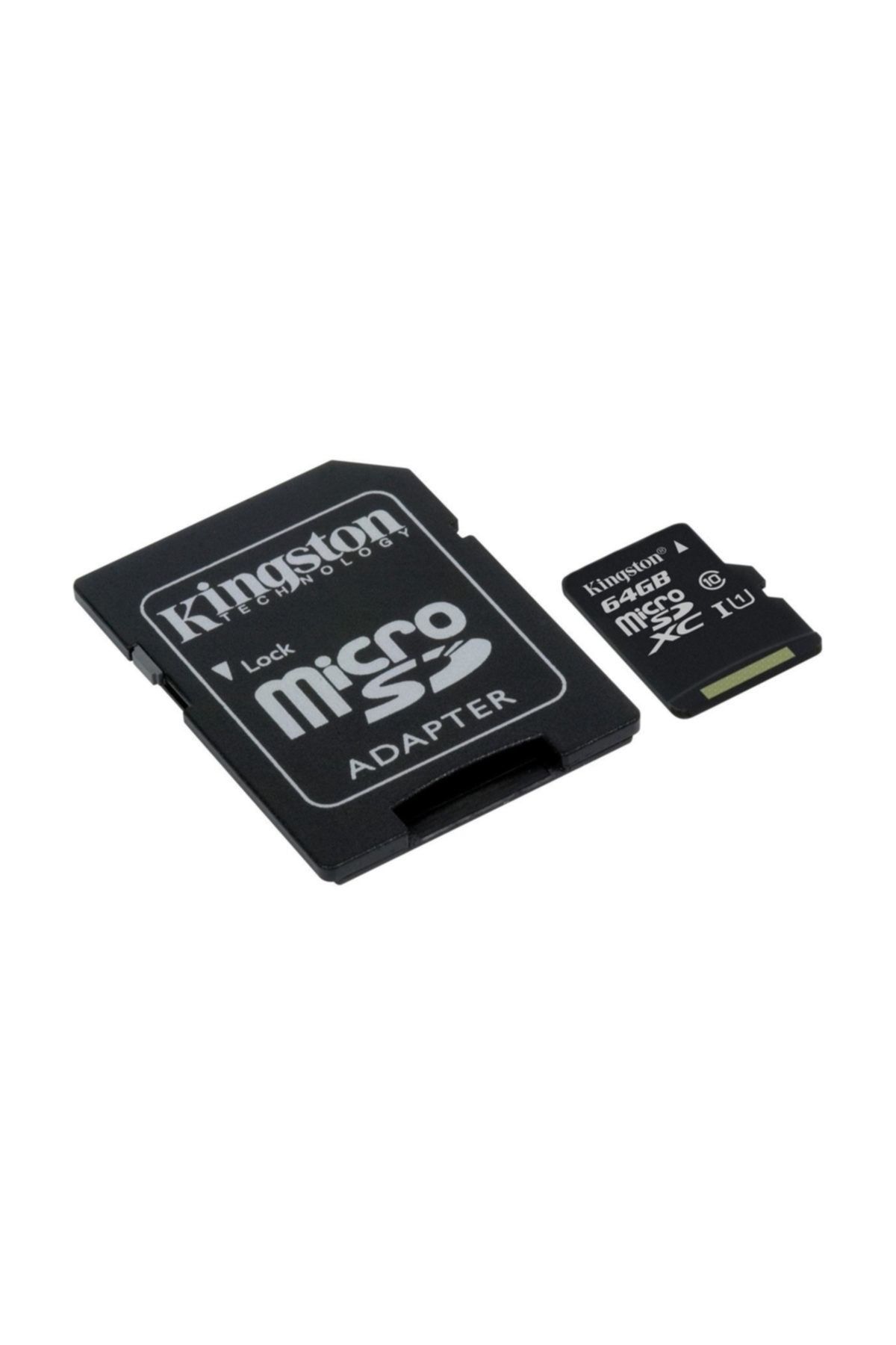 Kingston 64GB Micro SD Hafıza Kartı C10 80MB/s SDCS/64GB