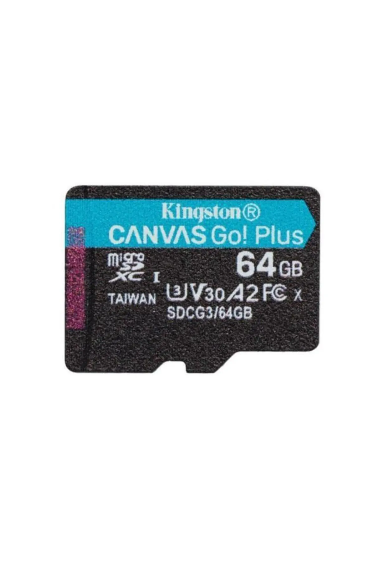 Kingston 64gb Microsd Canvas Go Plus Hafıza Kartı U3 Sdcg3/64gb