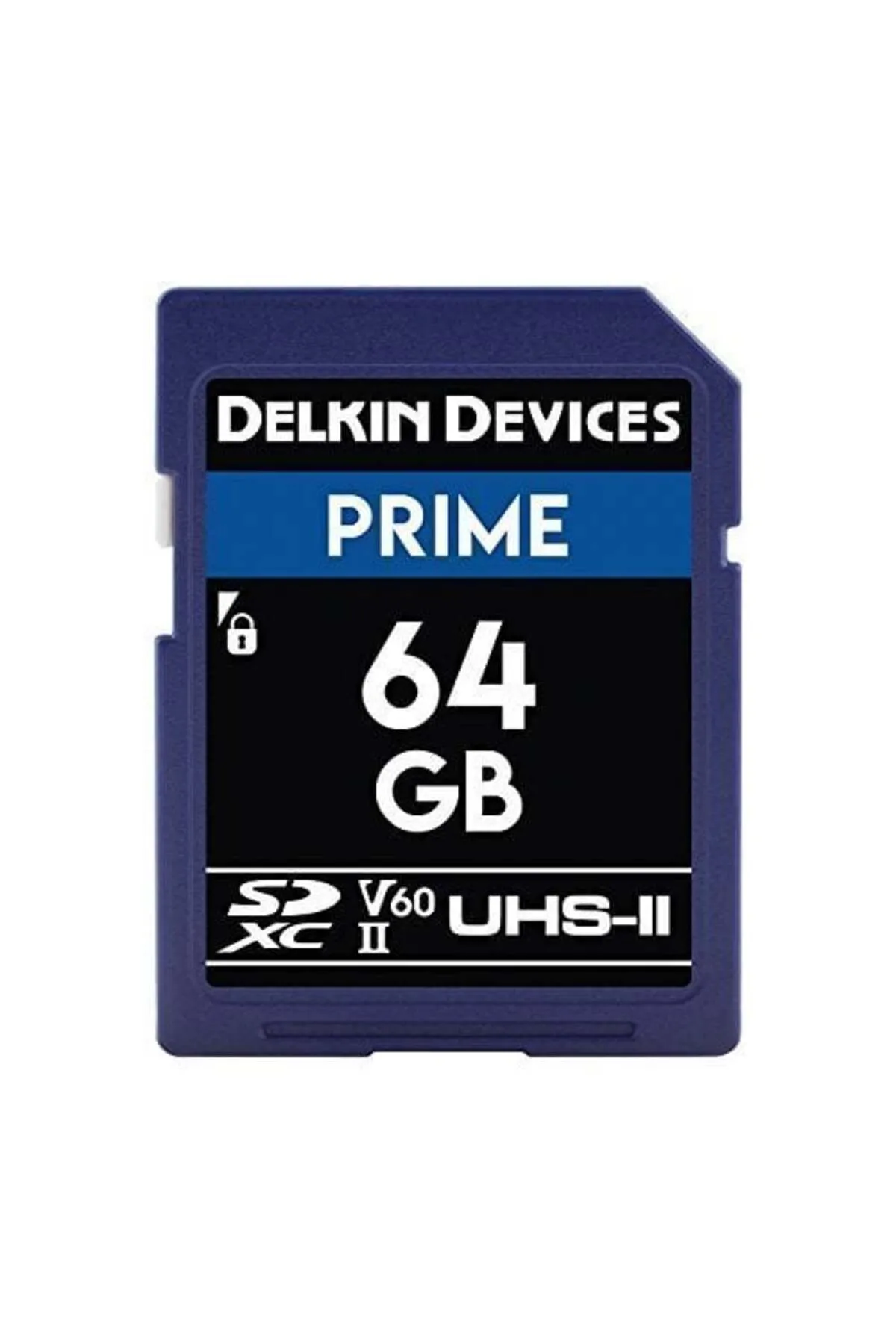 Delkin 64gb Prime Uhs-ıı Sdxc 1900x (V60) Hafıza Kartı