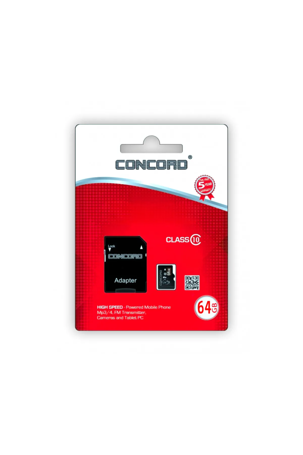 Concord 64gb Sd Hafıza Kartı ( Tf Kart + Sd Adaptör )