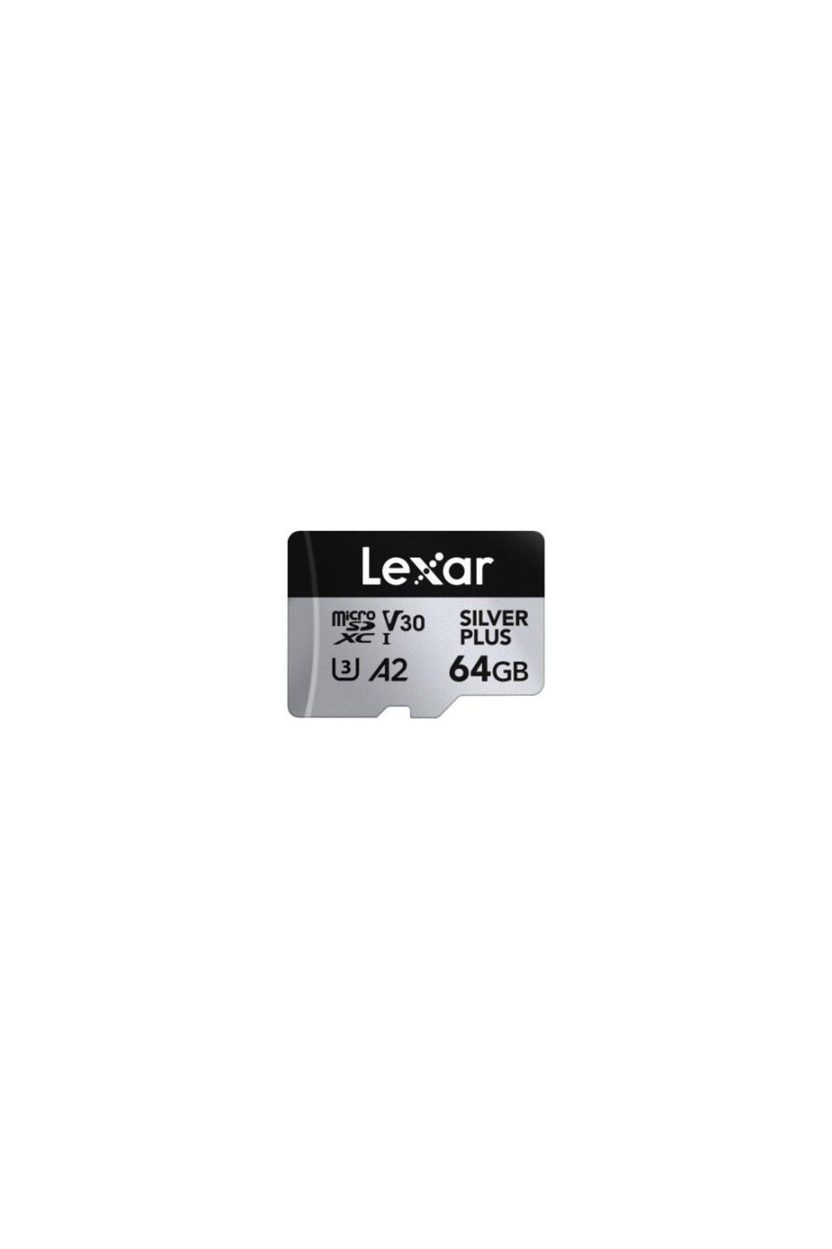 Lexar 64GB Silver Plus 205mb 4K V30 UHSI Micro SD Hafıza Kartı