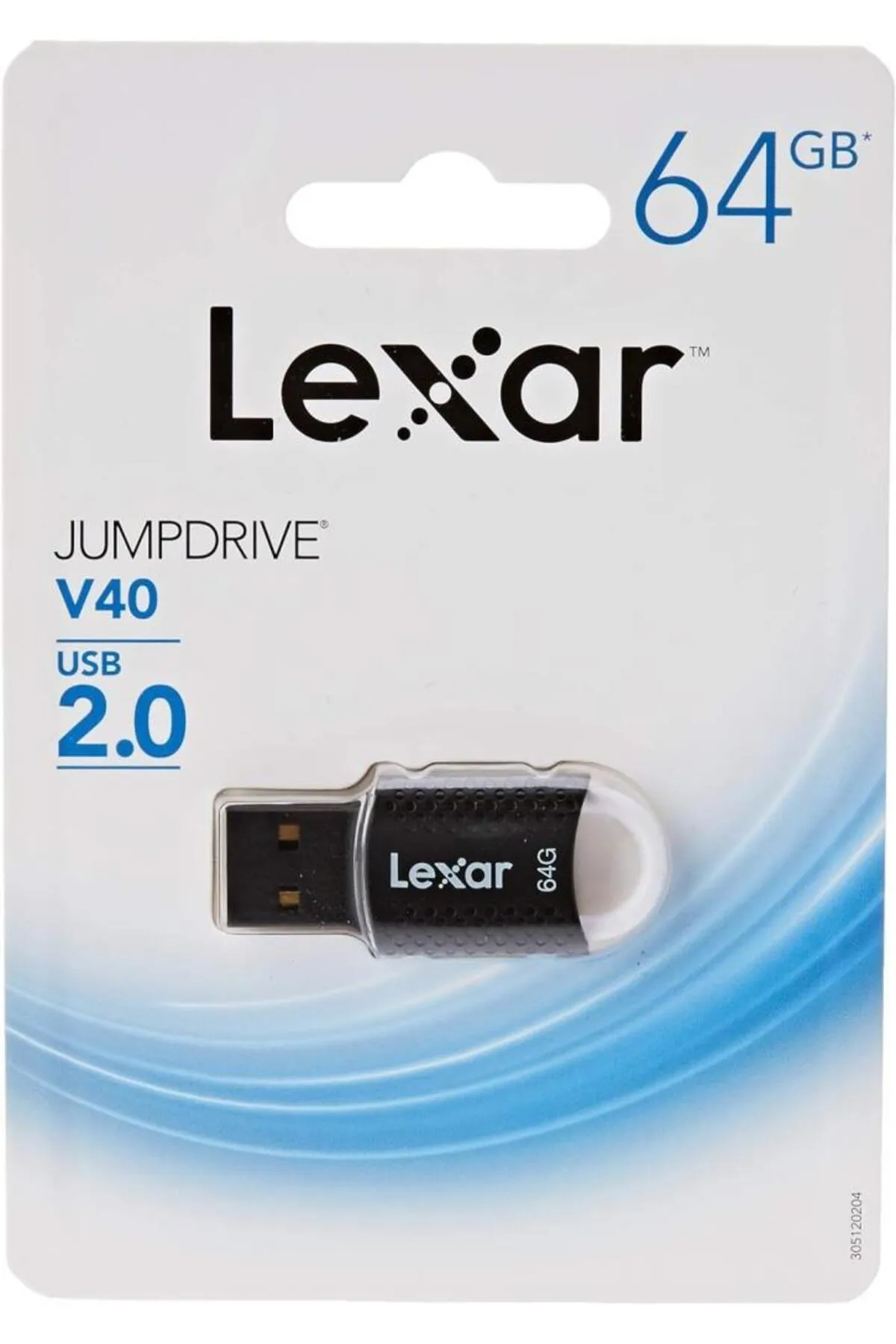 Lexar 64Gb Usb 2.0 Jump V40 Siyah Flash Bellek LJDV40-64GA